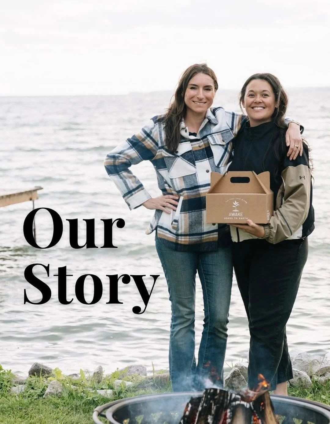 Why did two women in their 30s risk it all to enter the funeral space?

👇This is us, Amanda and Lauren. It started as a tale of unfortunate events. After losing several loved ones in quick succession, we found ourselves searching for a memorial that