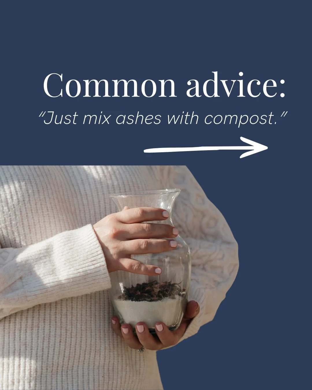 Thinking about planting a tree with ashes this spring? There&rsquo;s one thing most people aren&rsquo;t told.

Many families are advised to mix ashes with compost.

It&rsquo;s a well-intentioned idea &mdash; but ashes change the balance of the soil i