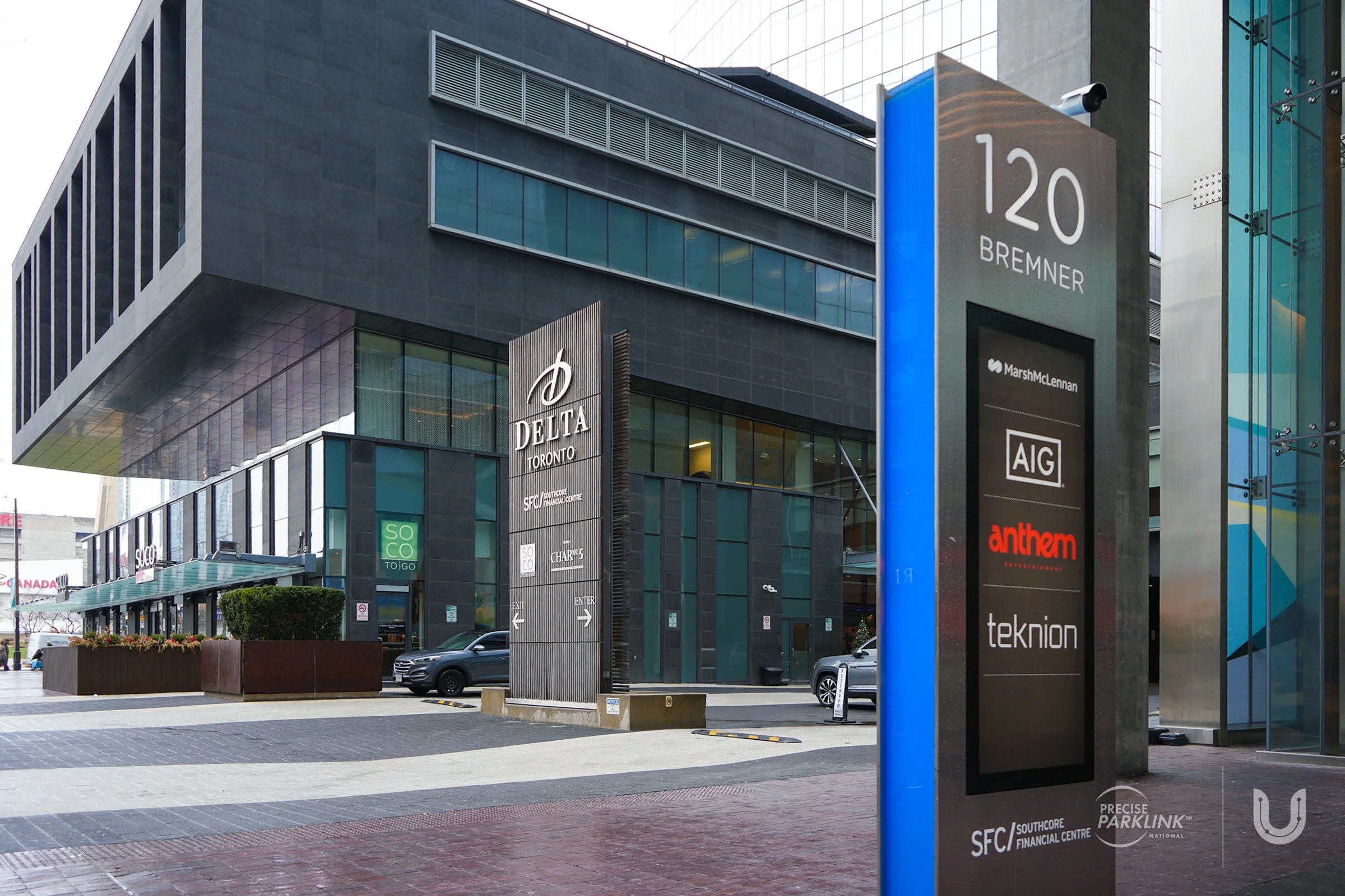 Exterior building of Southcore Financial Centre
