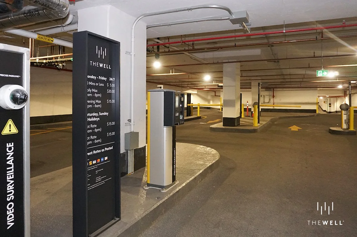 The Well Parking Facility Underground Parking Garage