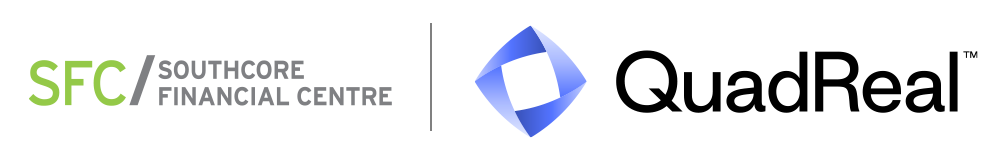Quadreal x Southcore Financial Centre logo