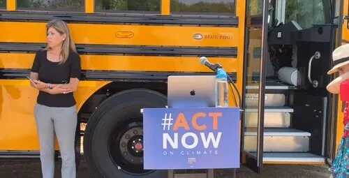 Moms Clean Air Force and Mi Familia Vota Electric School Bus Event in South Phoenix</a>