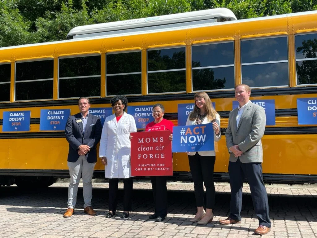 Atlanta Moms Call on State and Federal Officials to Support Electric School Buses
