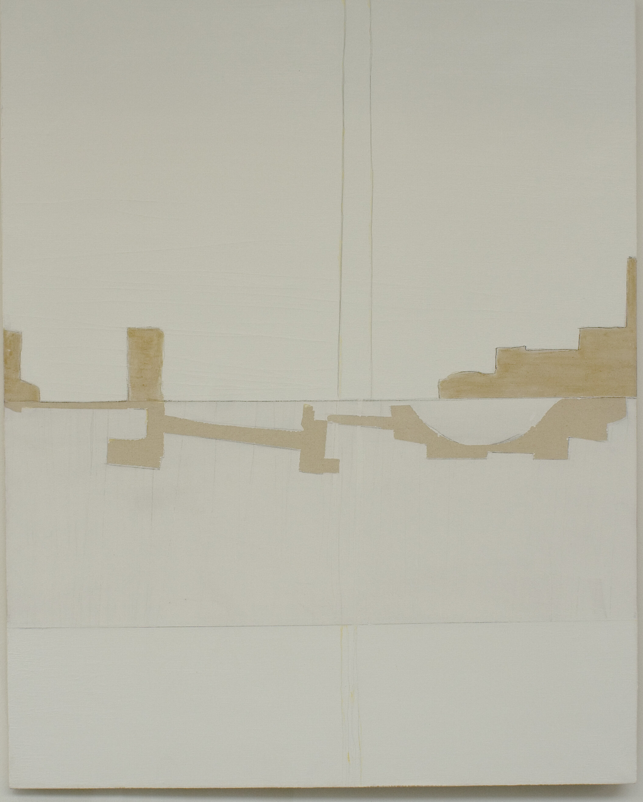 Cities of Salt IV, Acrylic on canvas, 100 x 120cm, 2006