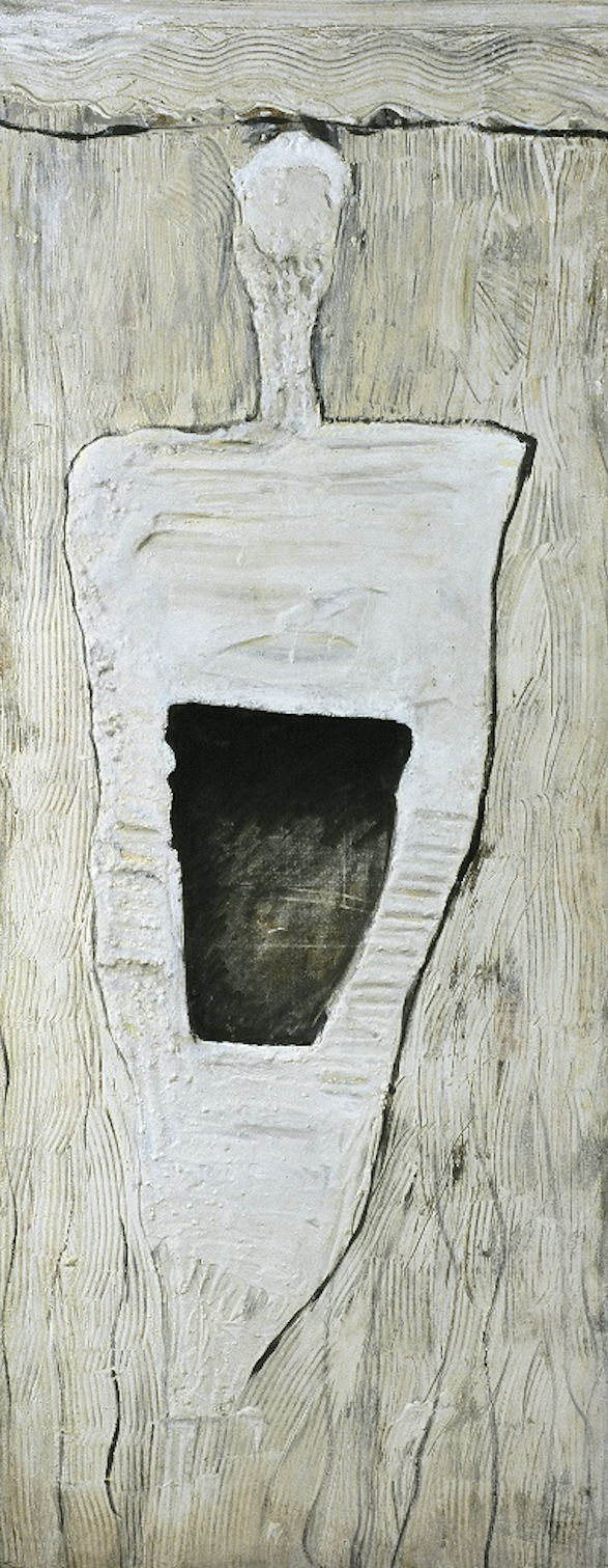 Presence of Absence II, Mixed media, 210 x 90cm, 2000