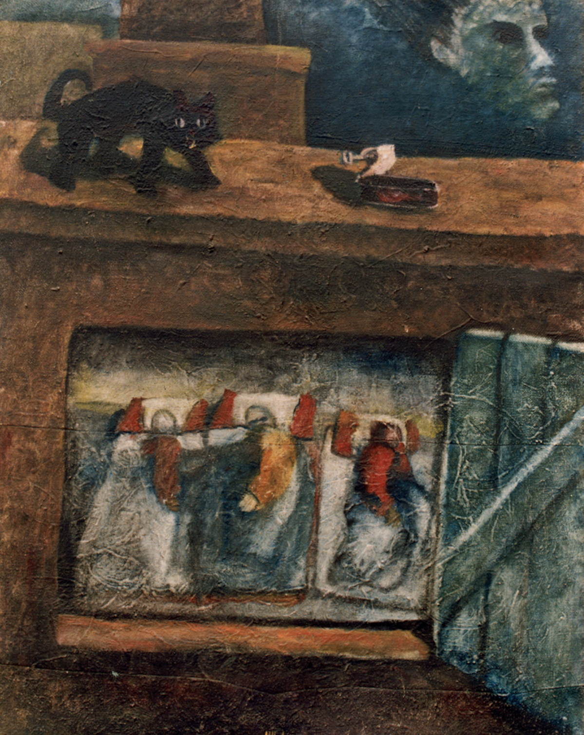 Window, Oil on canvas, 165 x 140cm, 1989