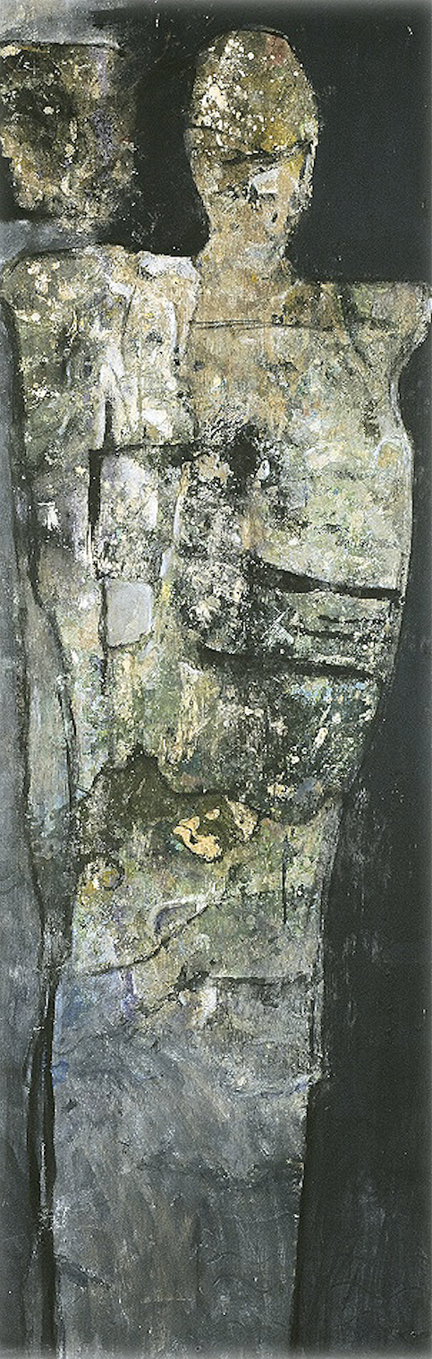 Presence of Absence III, Mixed media, 210 x 90cm, 2000