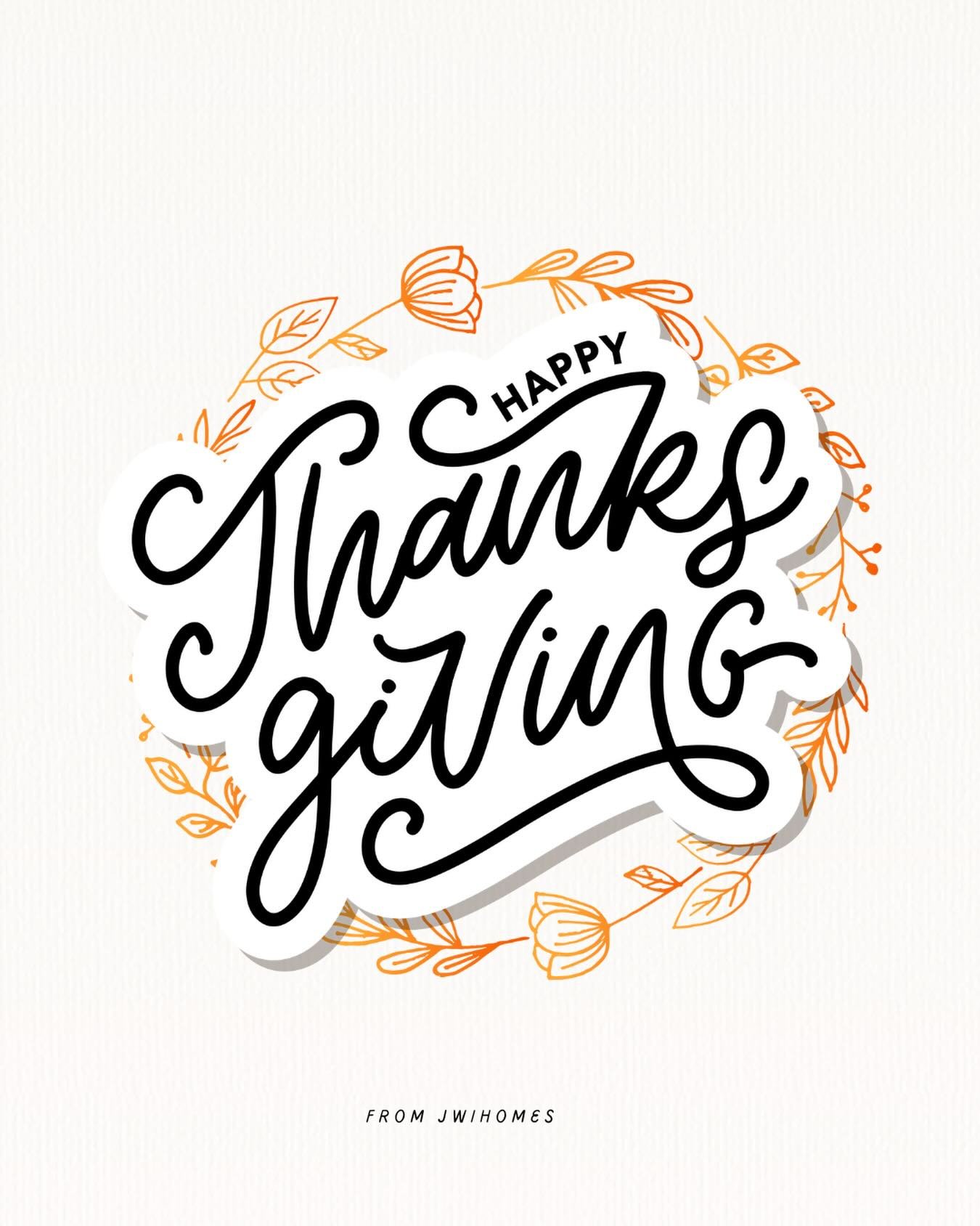 Happy Thanksgiving from all of us at JWI! We hope you have a relaxing, joy-filled holiday surrounded by the people you love. We&rsquo;re truly grateful for each of you and thankful to have you as part of the JWI community. Enjoy the break and have a 