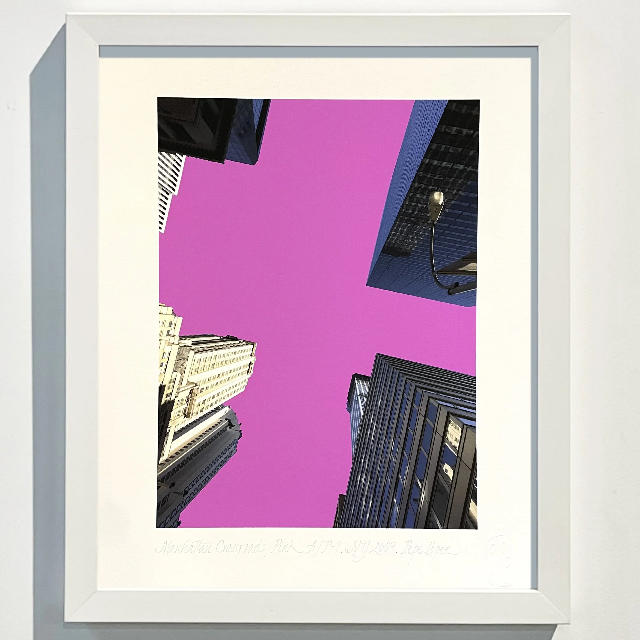 Pepe López | New York CIty Sky Series (pink)