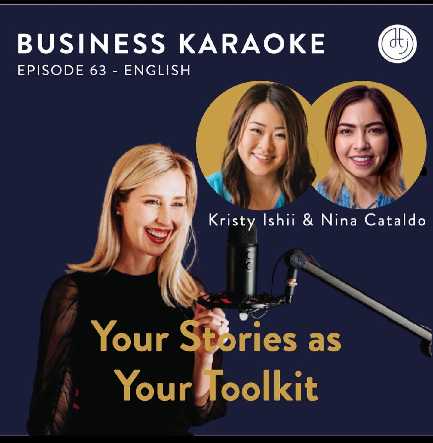 New Podcast release from @_brittanyarthur&rsquo;s @businesskaraokepodcast. Brittany asked me and @ninamcataldo some great questions about how our identity impacts how we show up at work and in our communities. We also discussed:

07:25&nbsp;|&nbsp;Th