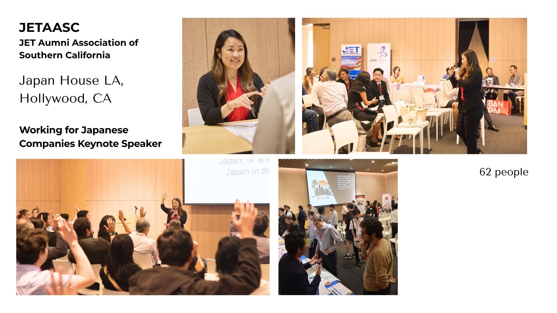 JETAASC Japan House LA - Working at Japanese Companies Keynote
