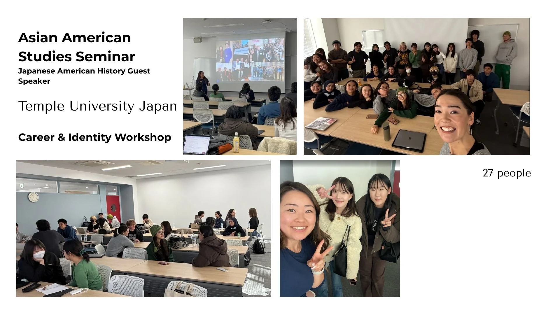 Career Workshop Temple University Japan