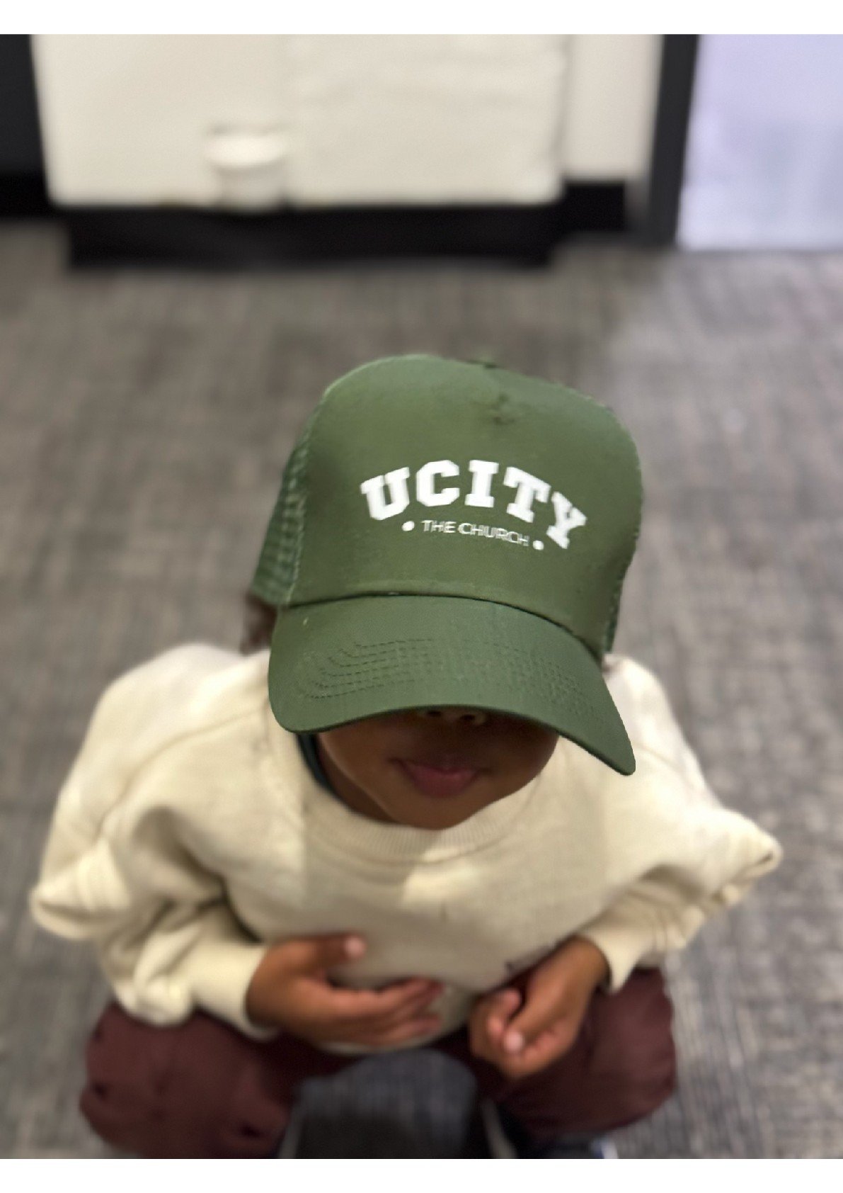 UCity Green Trucker Hat