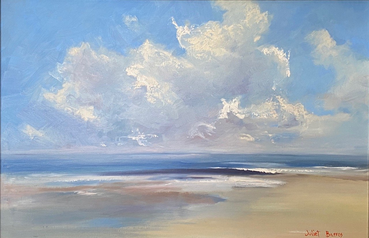 CLOUDS OVER THE WAVE (SOLD)