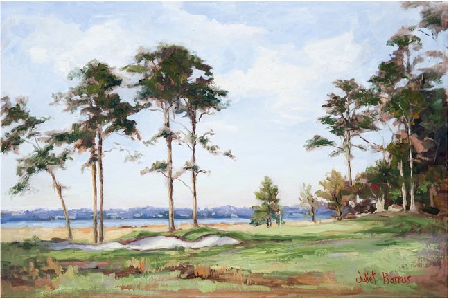 OLD 18TH HOLE Morehead City Country Club , N.C. (Limited Edition 195)
