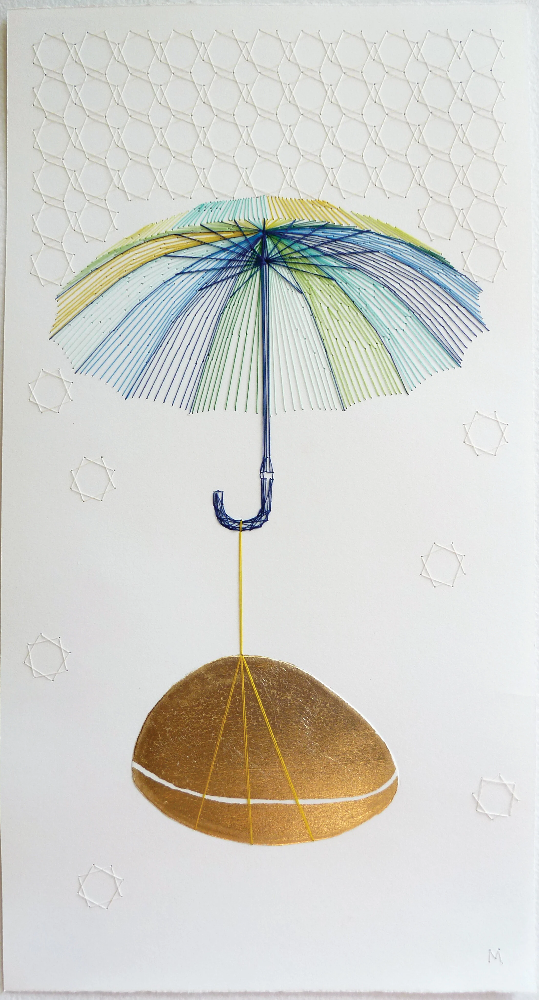 Shelter, 10x17"  SOLD