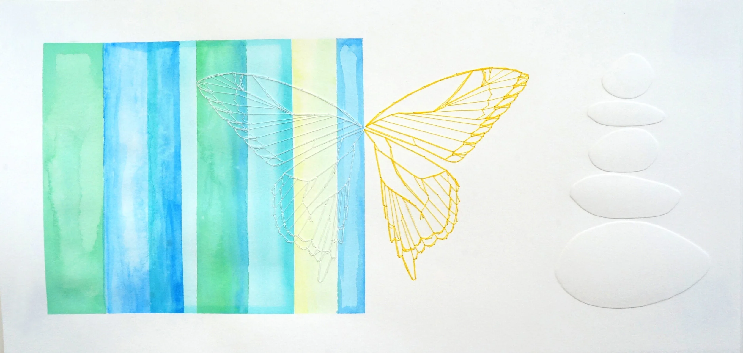 Butterfly, 16.75x8.75”  SOLD