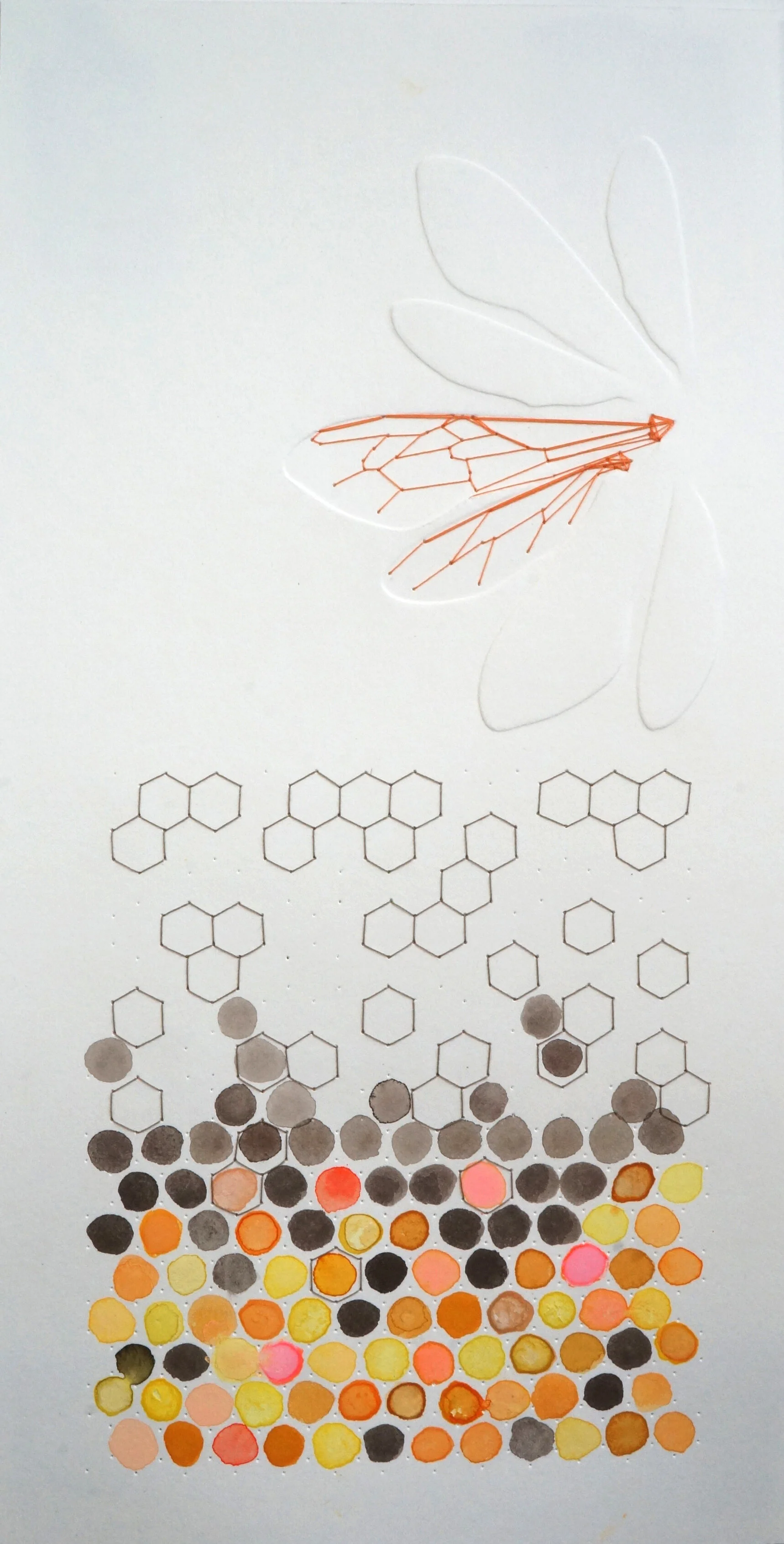 Honeycomb 2, 6.75x12.75”  SOLD