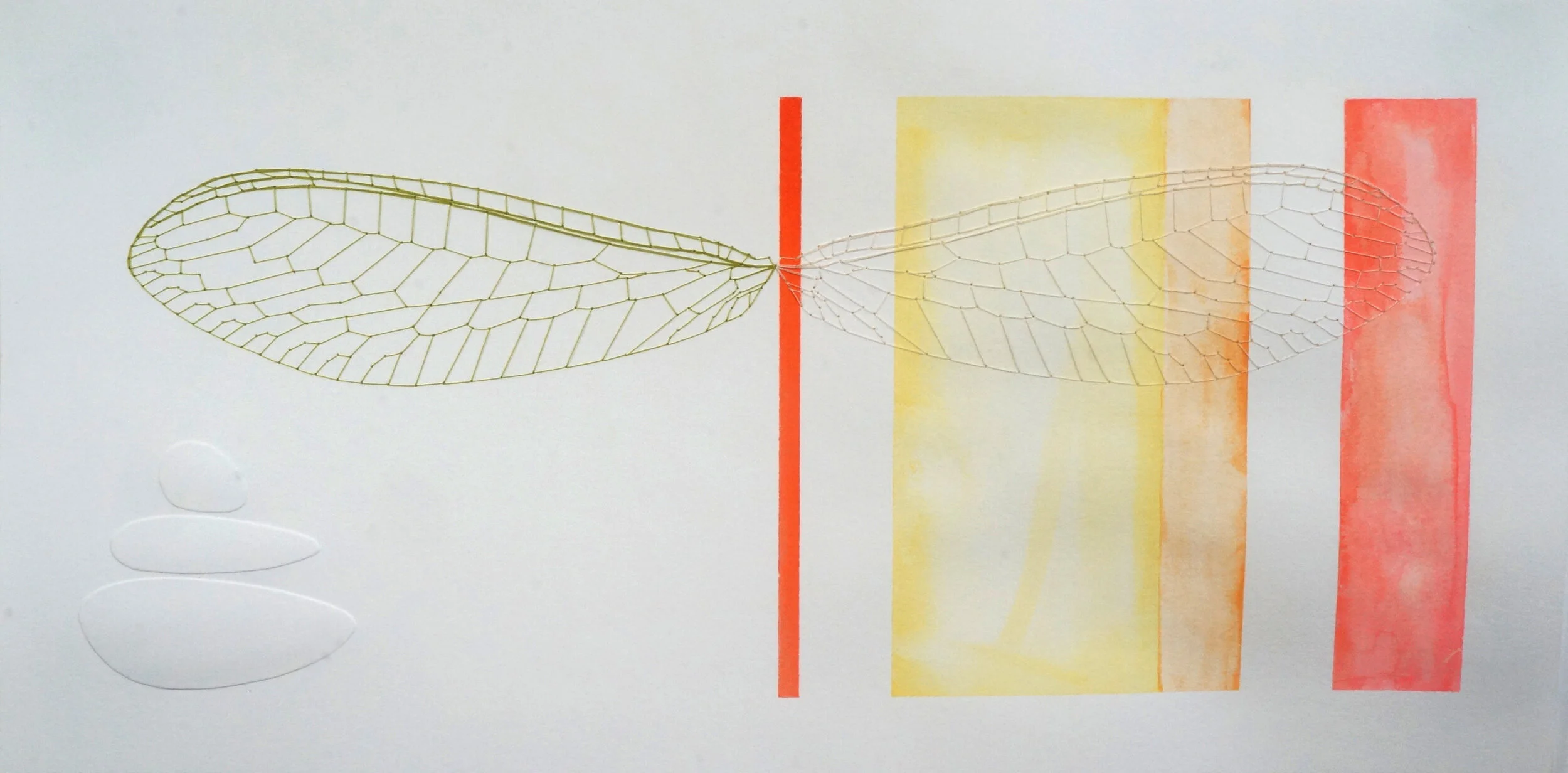 Dragonfly, 16.75x8.75”  SOLD