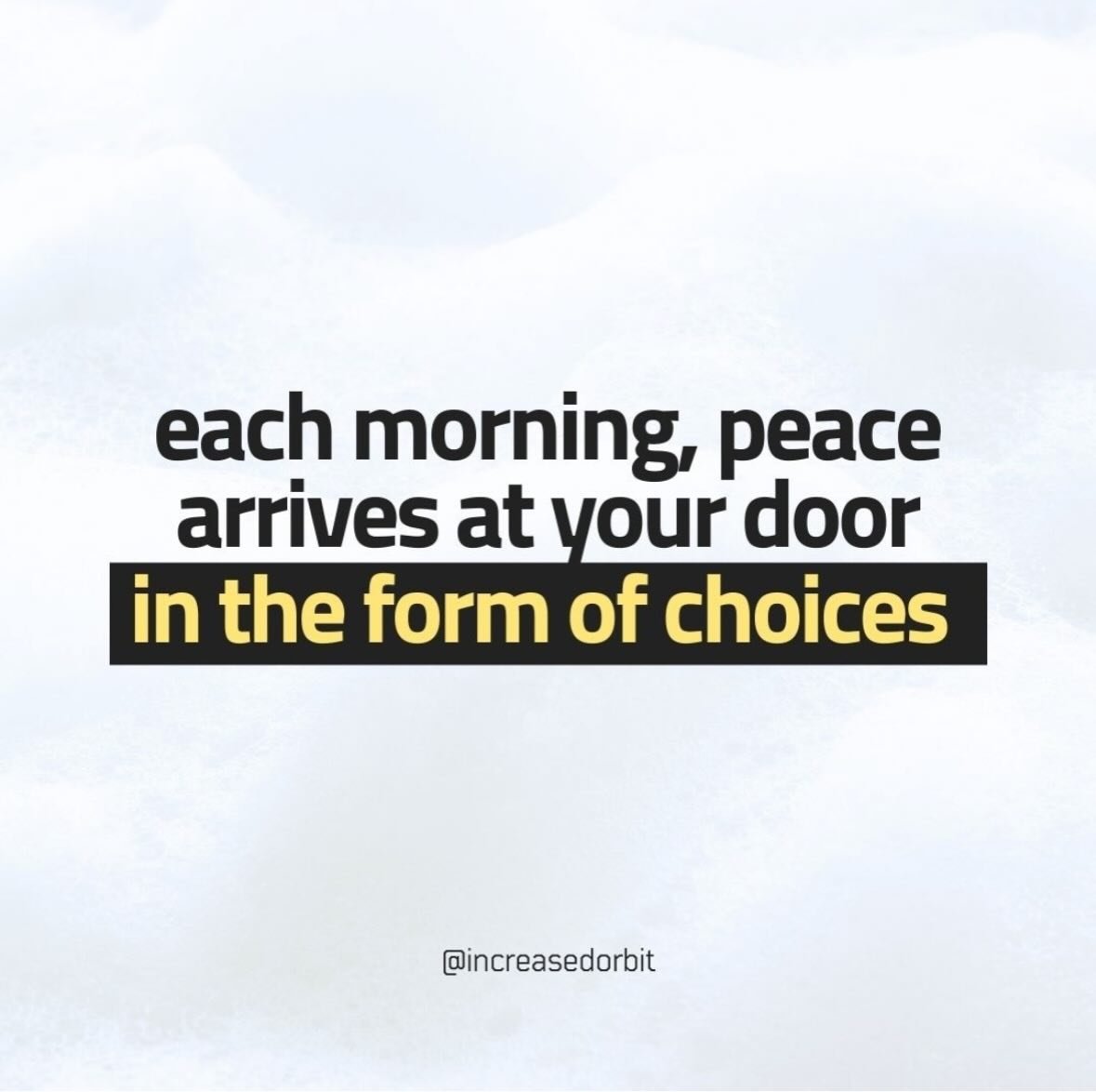 Choose kindness, choose gratitude, choose joy.  Embrace the day with positivity + watch your world transform.⁠
⁠
Life is a canvas, + your choices paint the picture of how beautiful it is🙂.