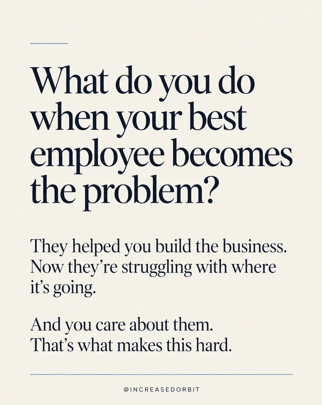 &rsquo;s easy to hold people accountable when you don&rsquo;t have years of history together. It gets much harder when you remember the late nights, the sacrifices and how often they came through for you.

But while you&rsquo;re making exceptions for