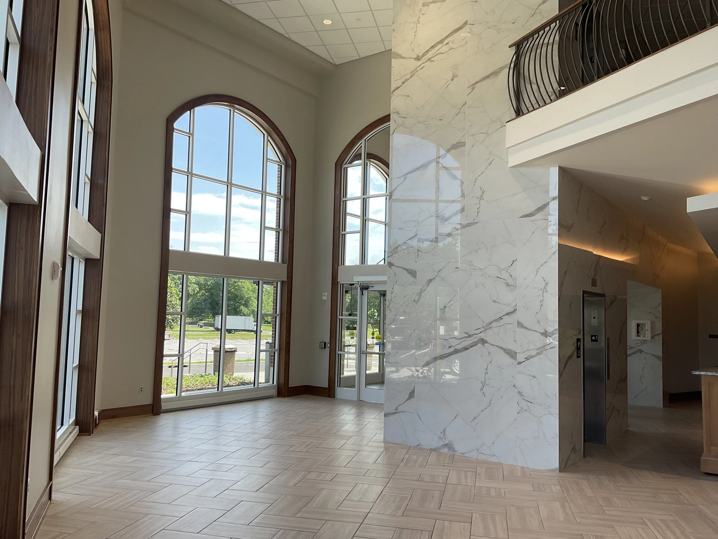 Randy Owen Performing Arts Center at Jacksonville State University in Jacksonville, Alabama built and remodeled by P&C Construction.