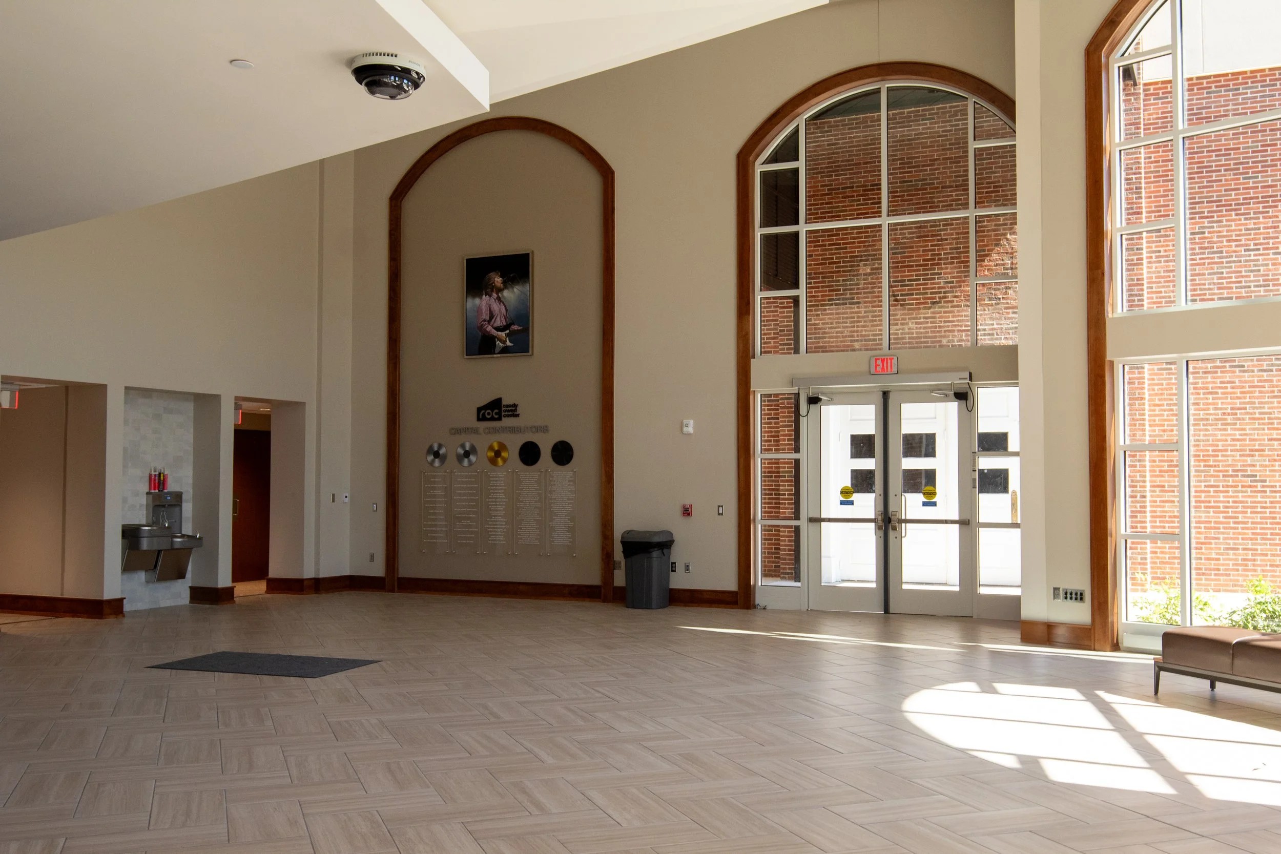Randy Owen Performing Arts Center at Jacksonville State University in Jacksonville, Alabama built and remodeled by P&C Construction.