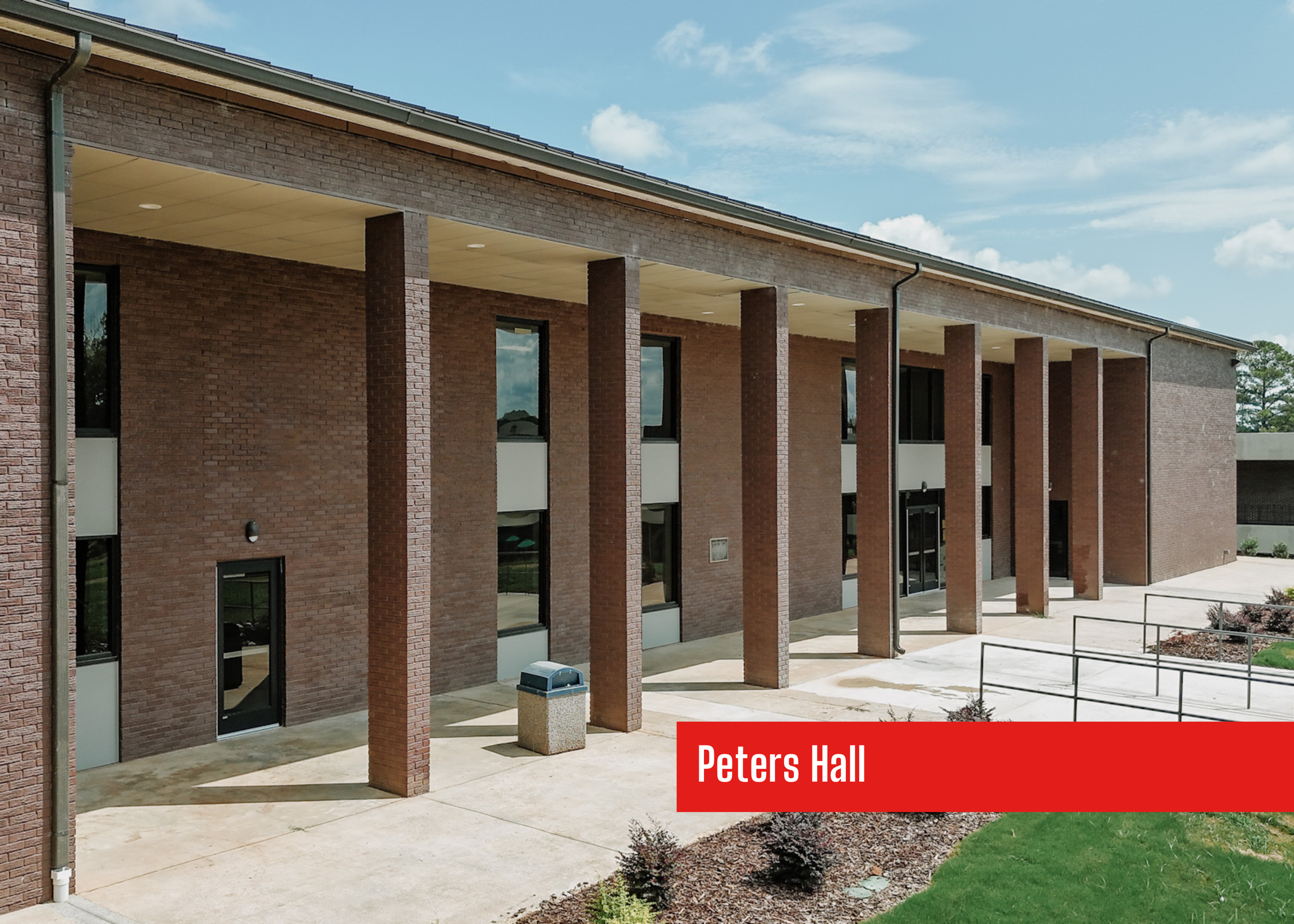 Peters Hall music auditorium in Huntsville, Alabama on the Oakwood University Campus