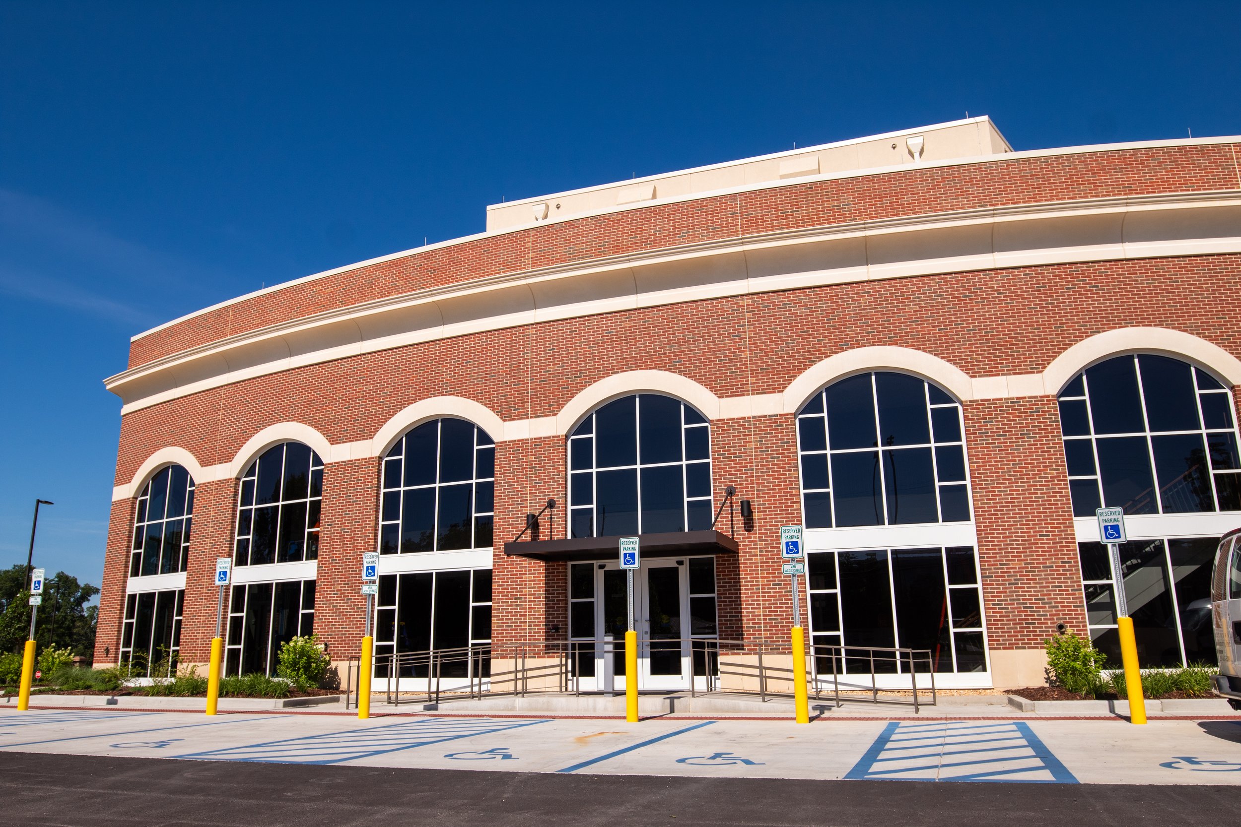Randy Owen Performing Arts Center at Jacksonville State University in Jacksonville, Alabama built and remodeled by P&C Construction.
