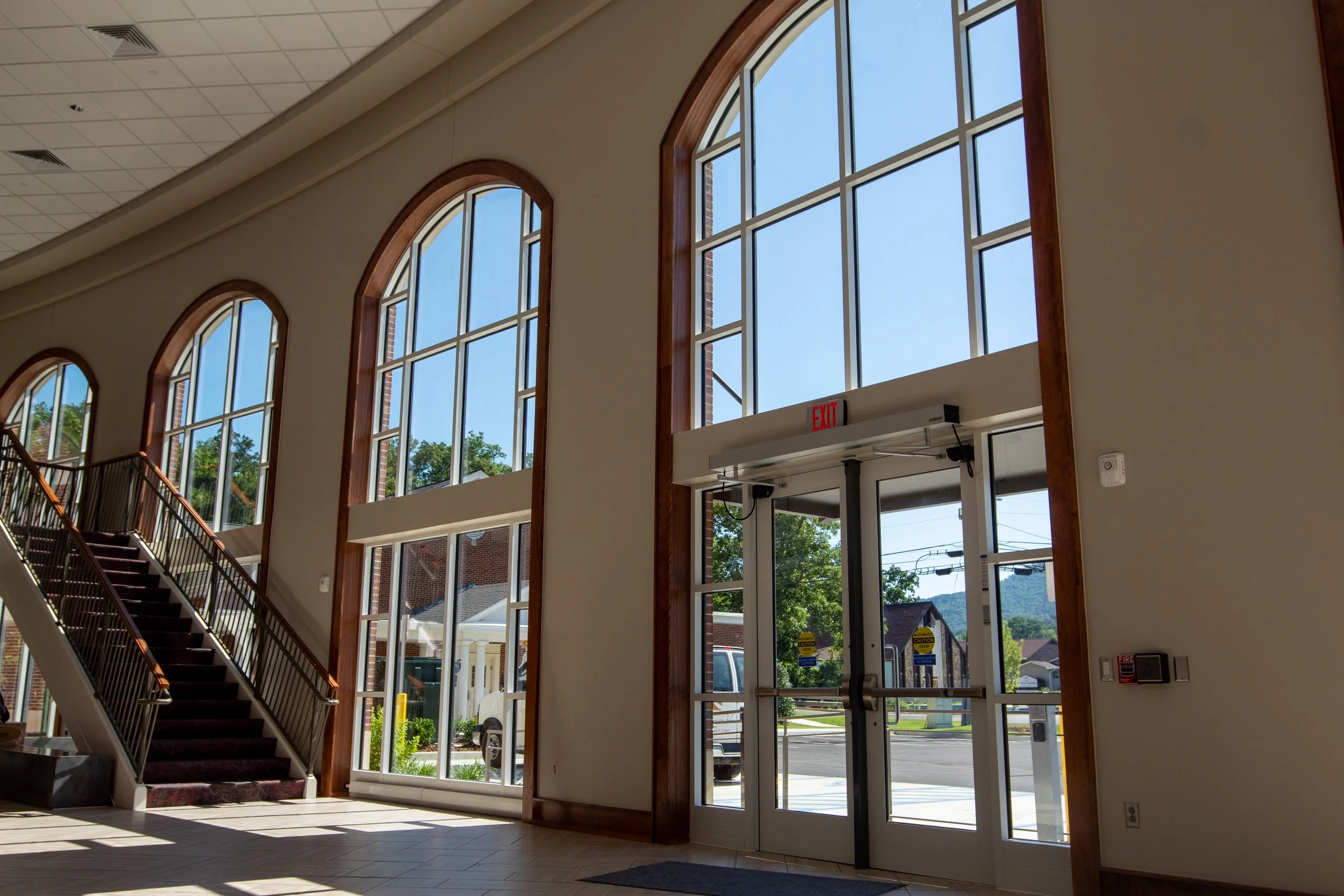Randy Owen Performing Arts Center at Jacksonville State University in Jacksonville, Alabama built and remodeled by P&C Construction.
