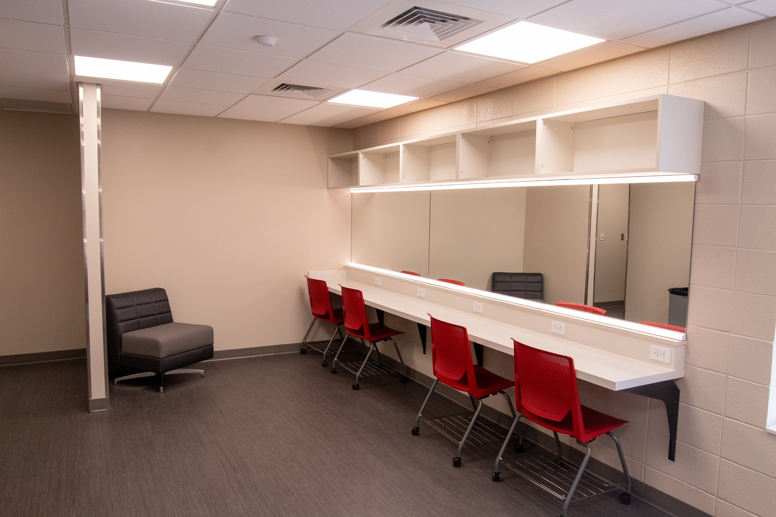Randy Owen Performing Arts Center at Jacksonville State University in Jacksonville, Alabama built and remodeled by P&C Construction.
