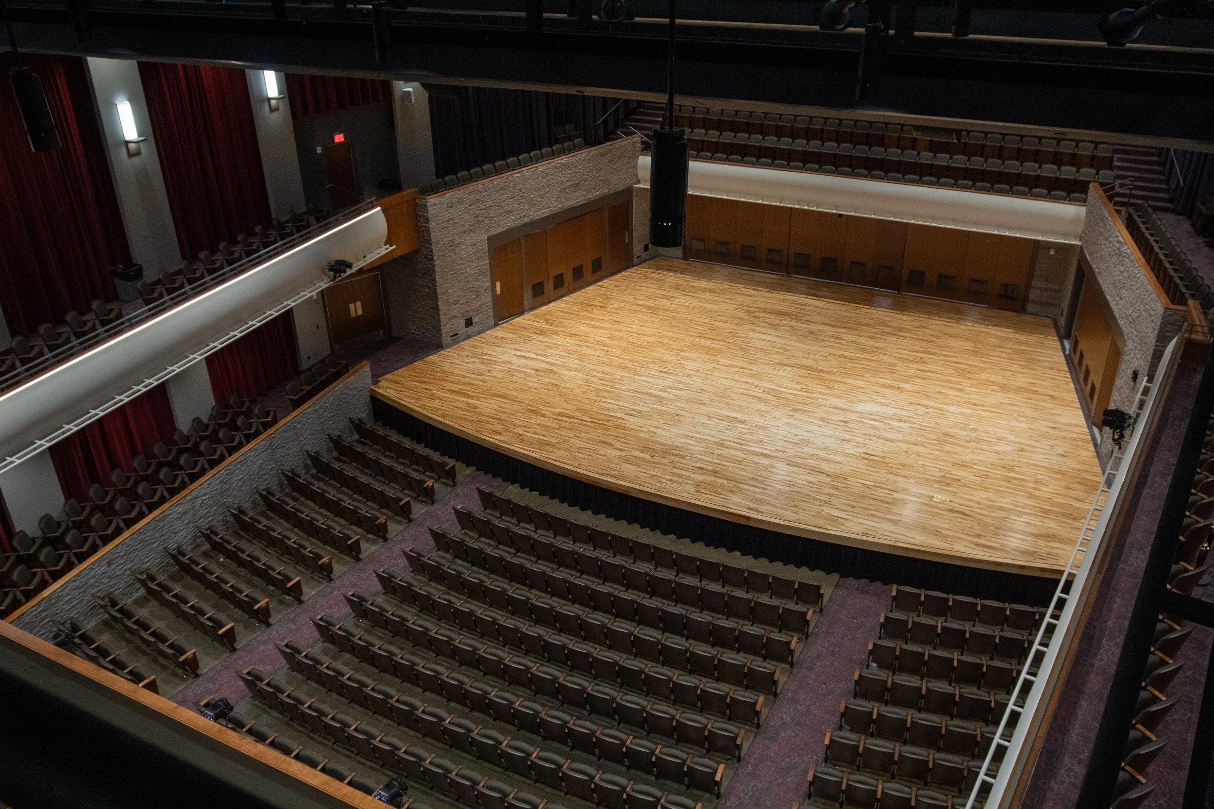 Randy Owen Performing Arts Center at Jacksonville State University in Jacksonville, Alabama built and remodeled by P&C Construction.