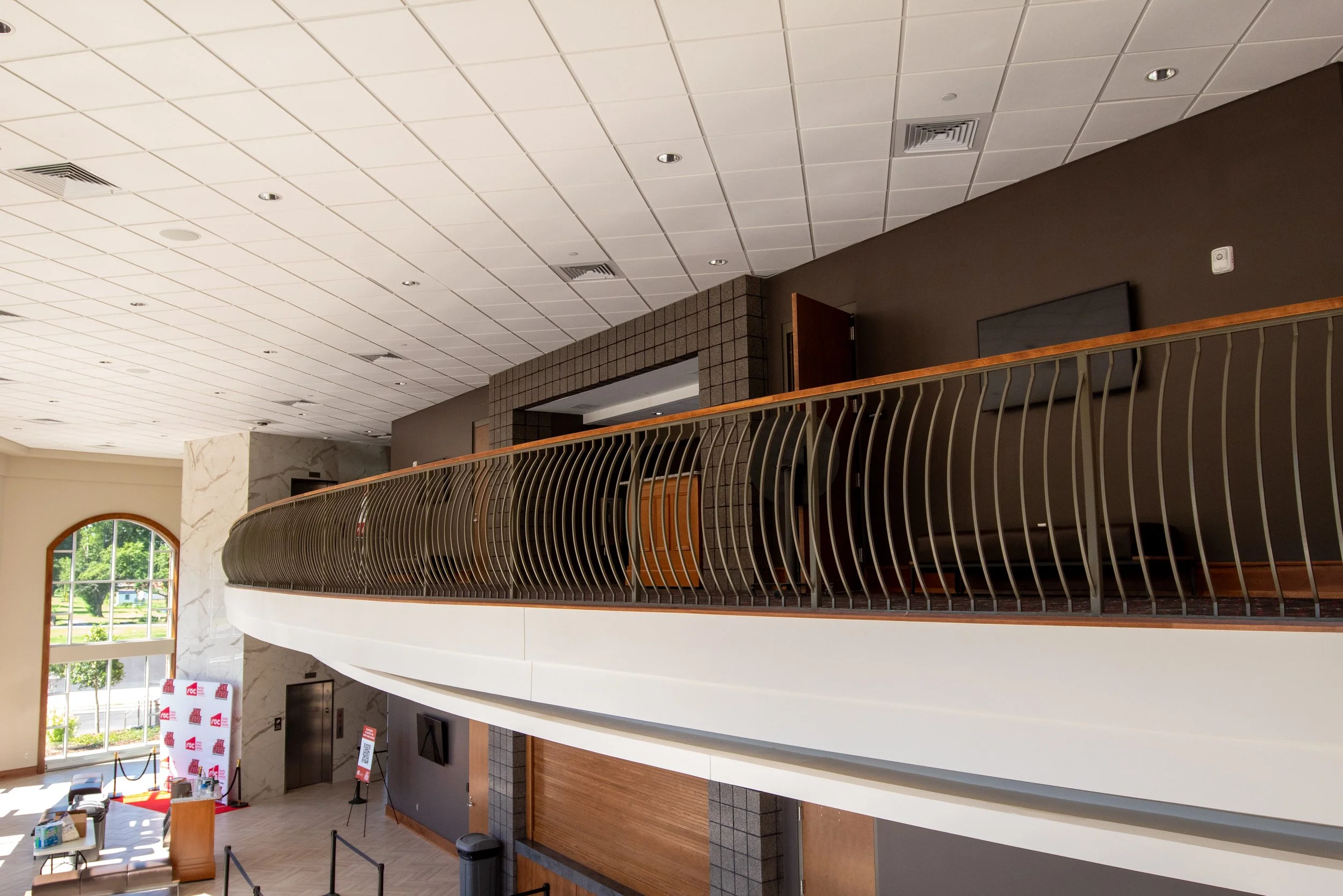 Randy Owen Performing Arts Center at Jacksonville State University in Jacksonville, Alabama built and remodeled by P&C Construction.