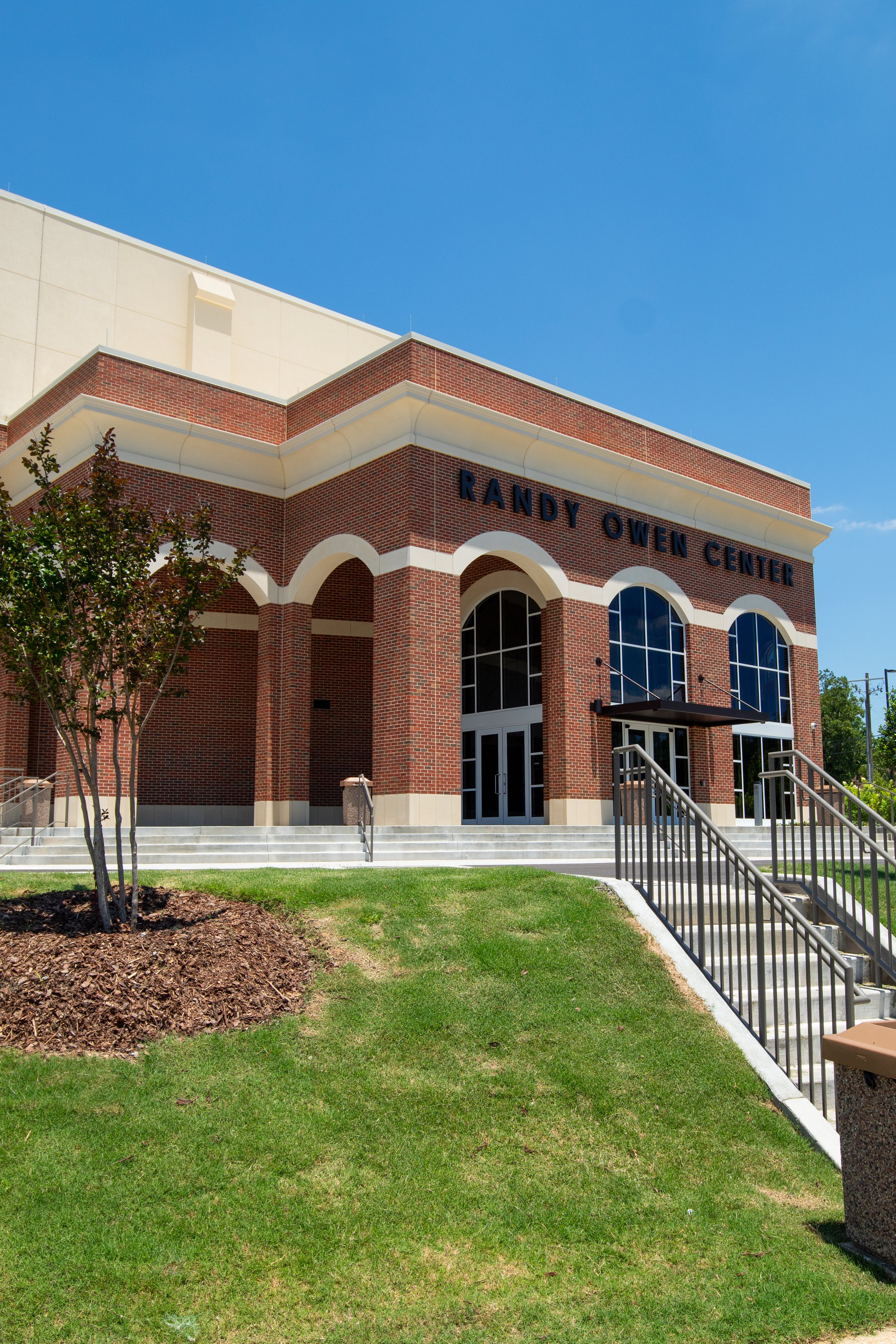 Randy Owen Performing Arts Center at Jacksonville State University in Jacksonville, Alabama built and remodeled by P&C Construction.