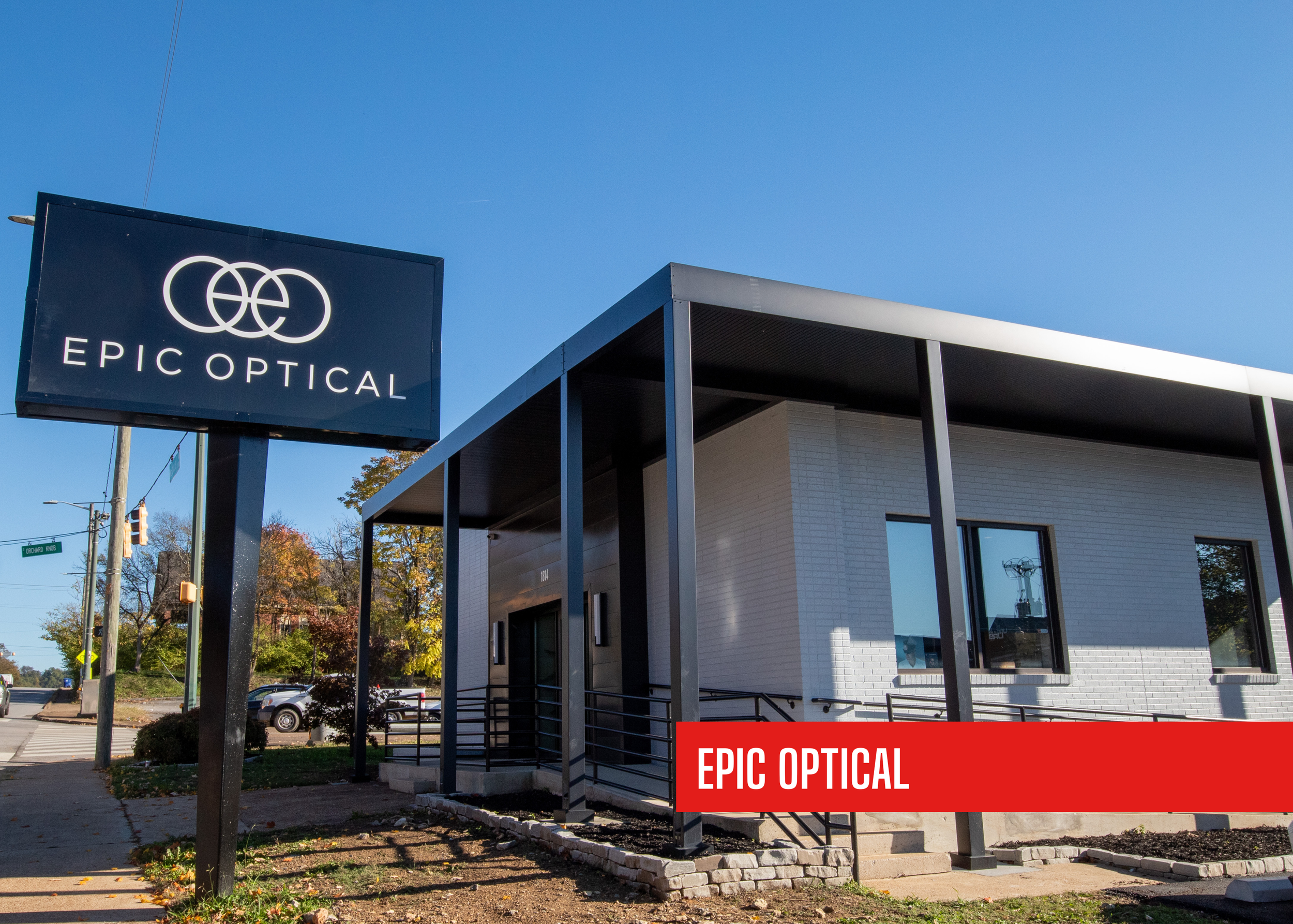 Epic Optical McCallie Location in Chattanooga, Tennessee built by P&C Construction.