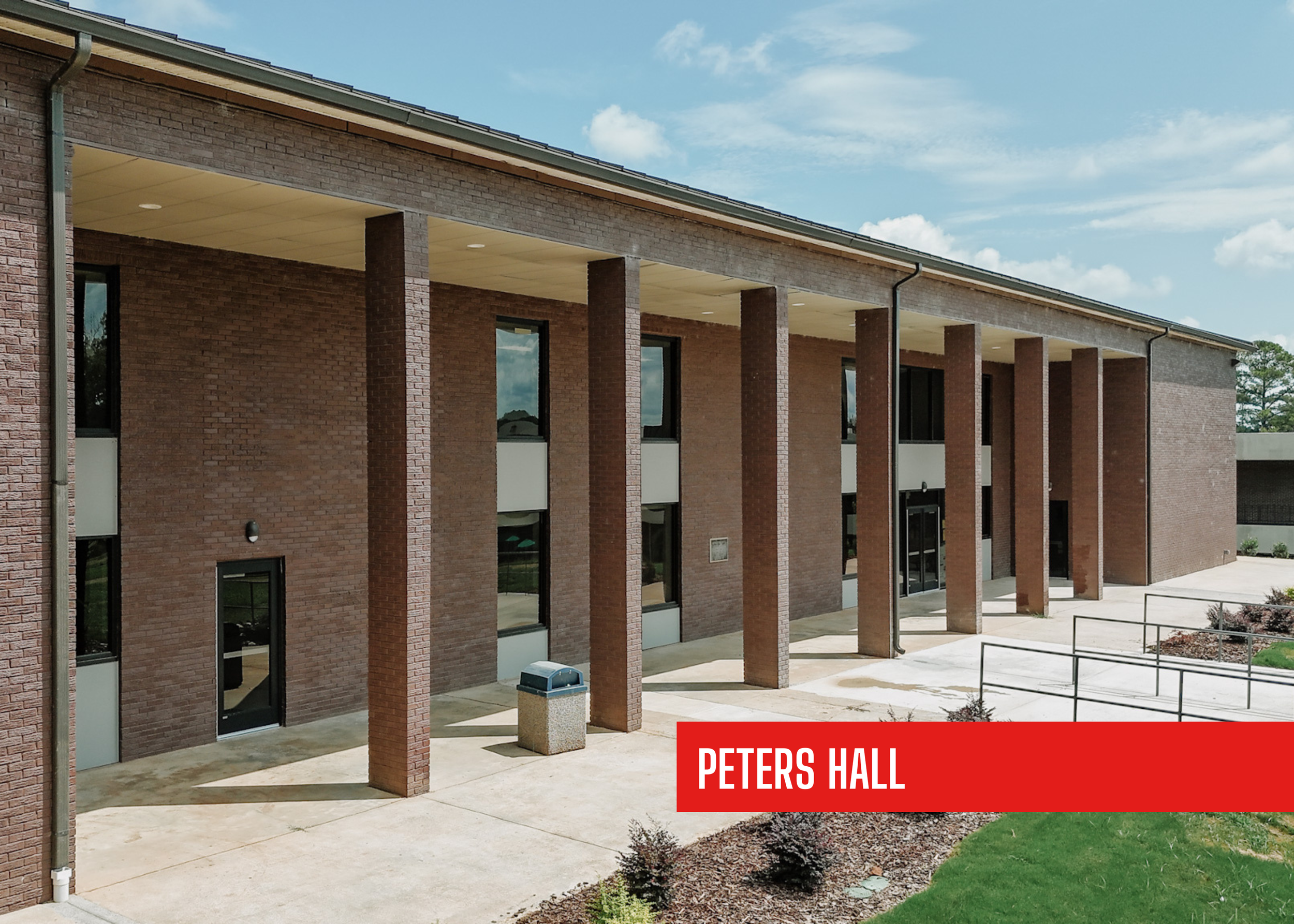 Peters Hall music auditorium in Huntsville, Alabama on the Oakwood University Campus