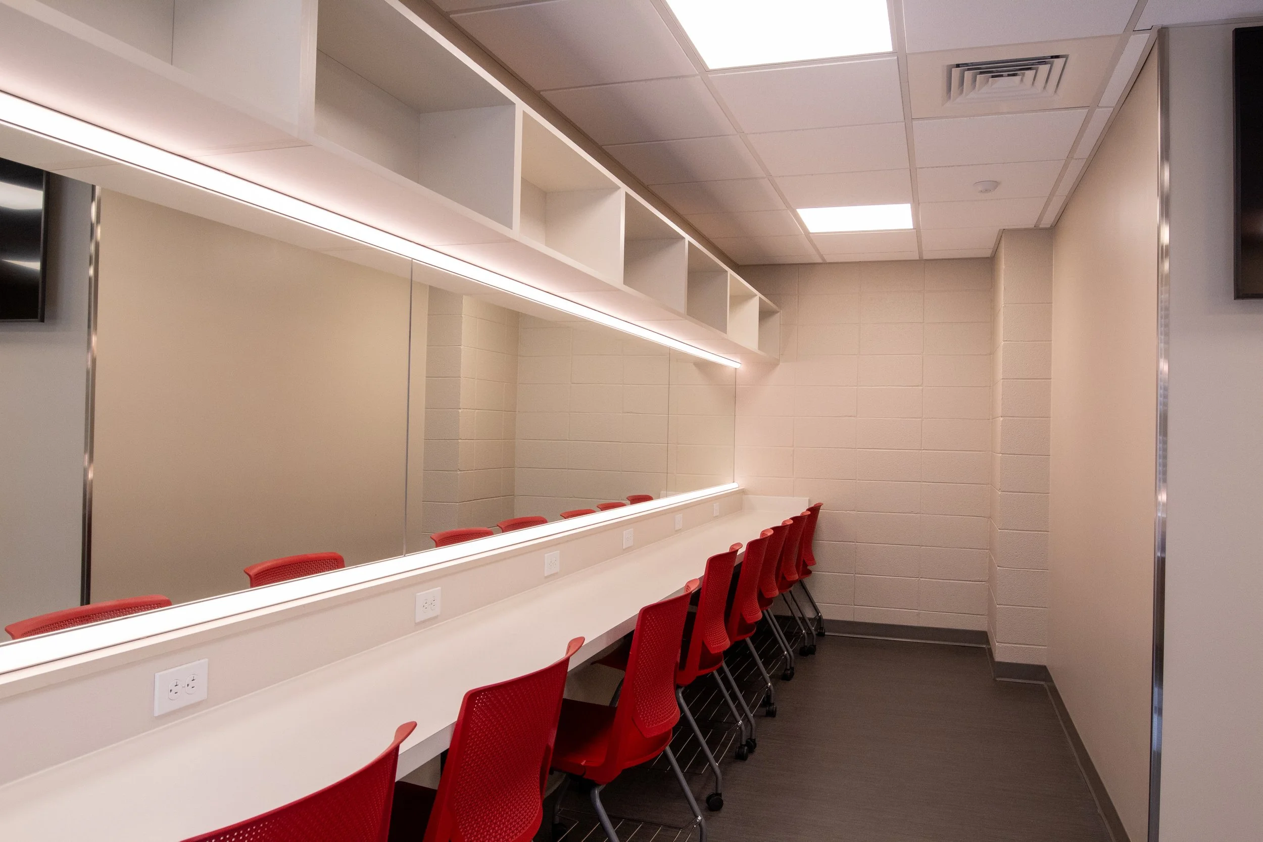 Randy Owen Performing Arts Center at Jacksonville State University in Jacksonville, Alabama built and remodeled by P&C Construction.