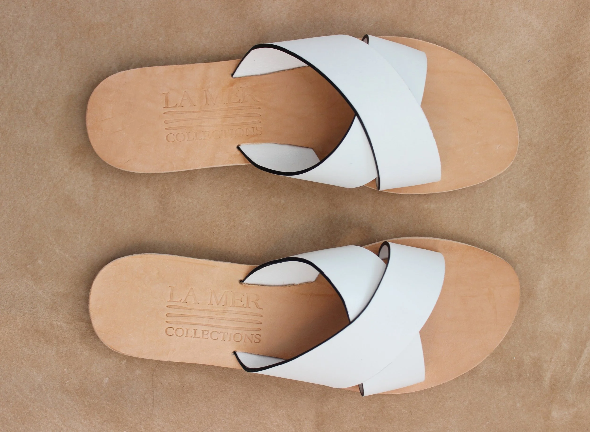Upcycled Leather Sandals