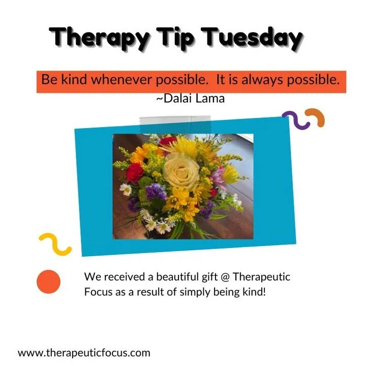 Therapeutic Focus wants to encourage others to always be kind! #westmemphisar #therapeuticfocus