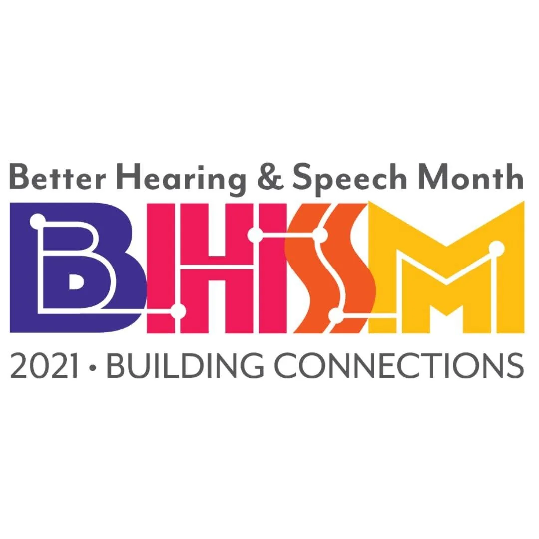Did you know May is Better Hearing and Speech Month 2021?!?! Stay tuned all month for tips and information regarding improving communication disorders.