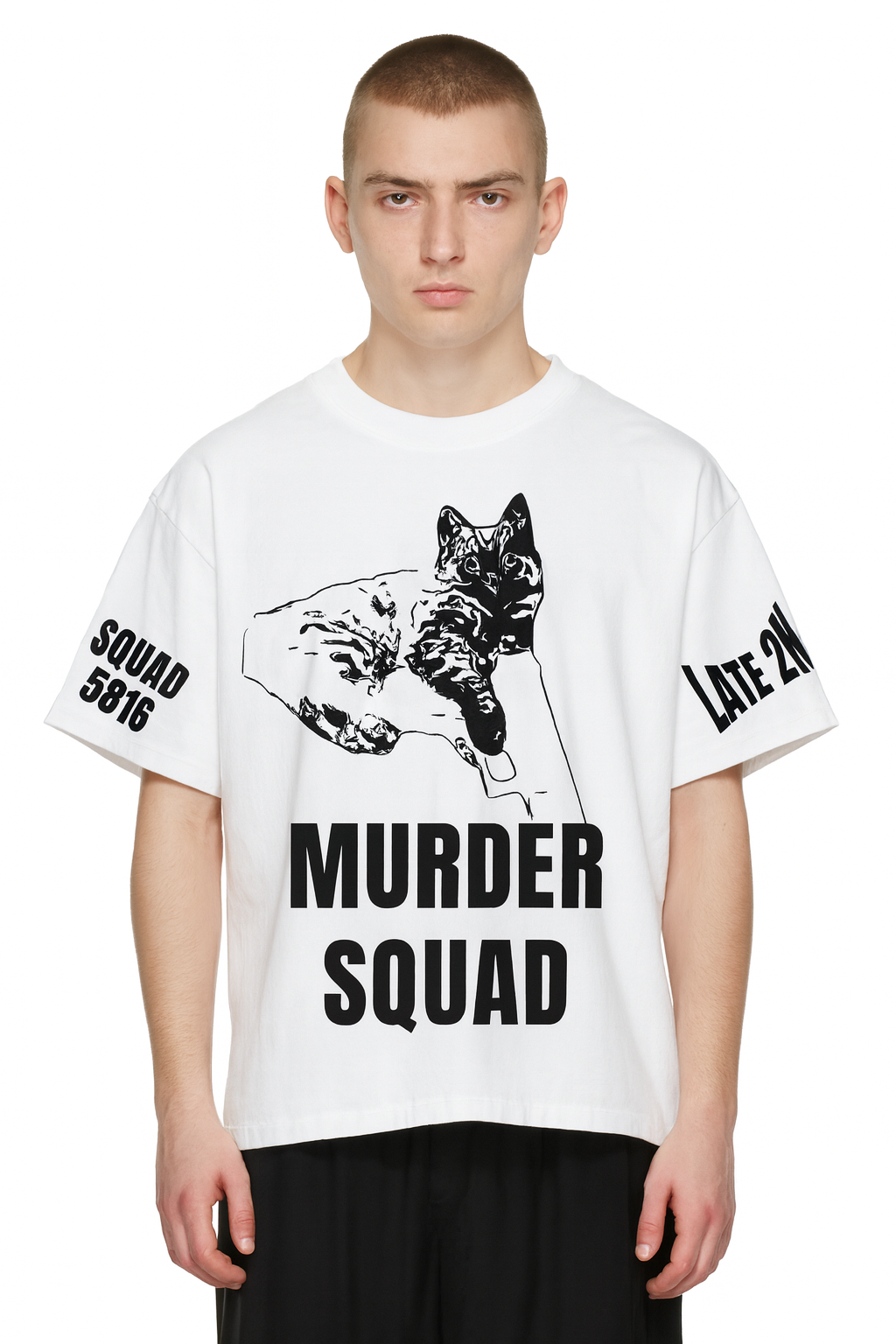 PEW PEW T-SHIRT - WHITE