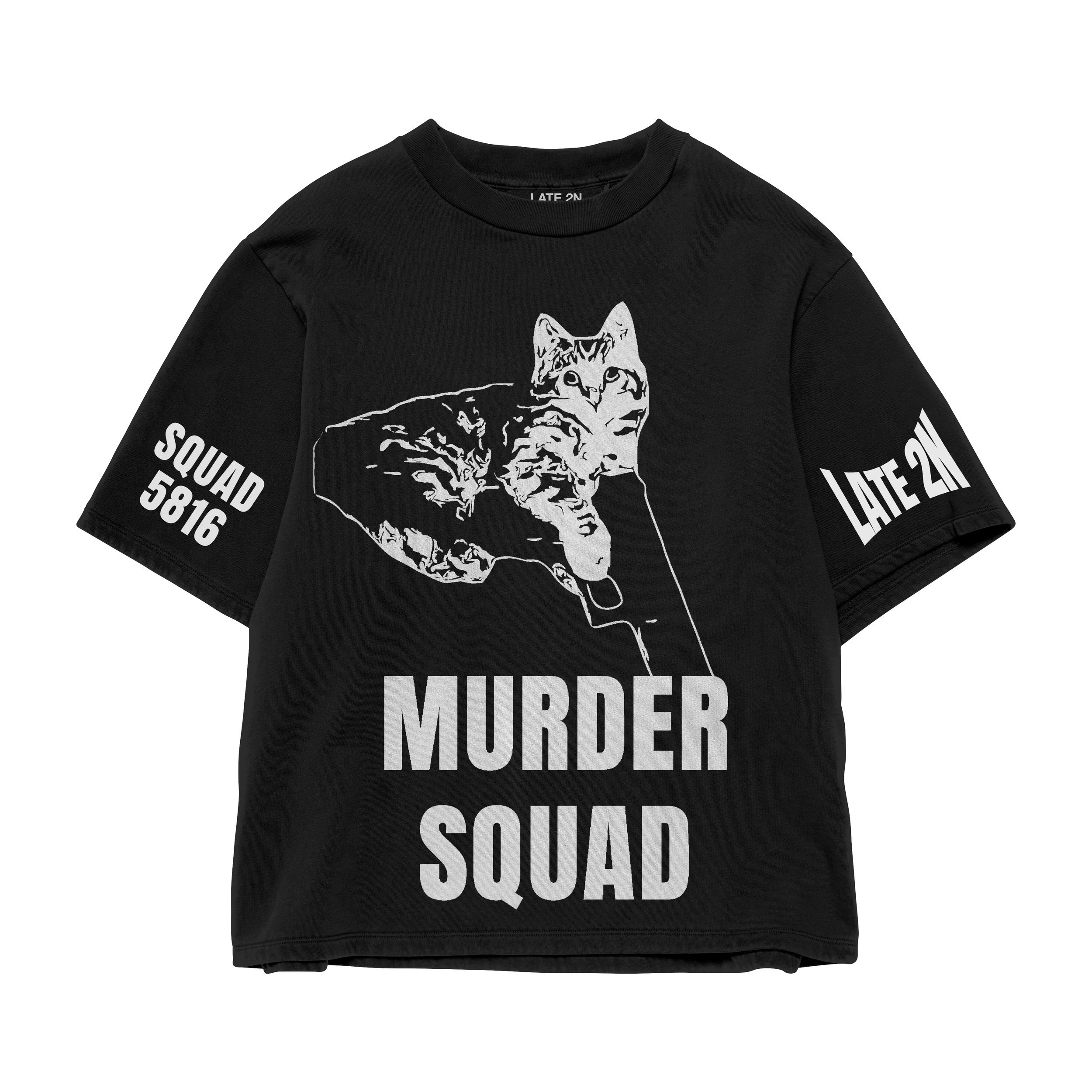 PEW PEW T-SHIRT - BLACK