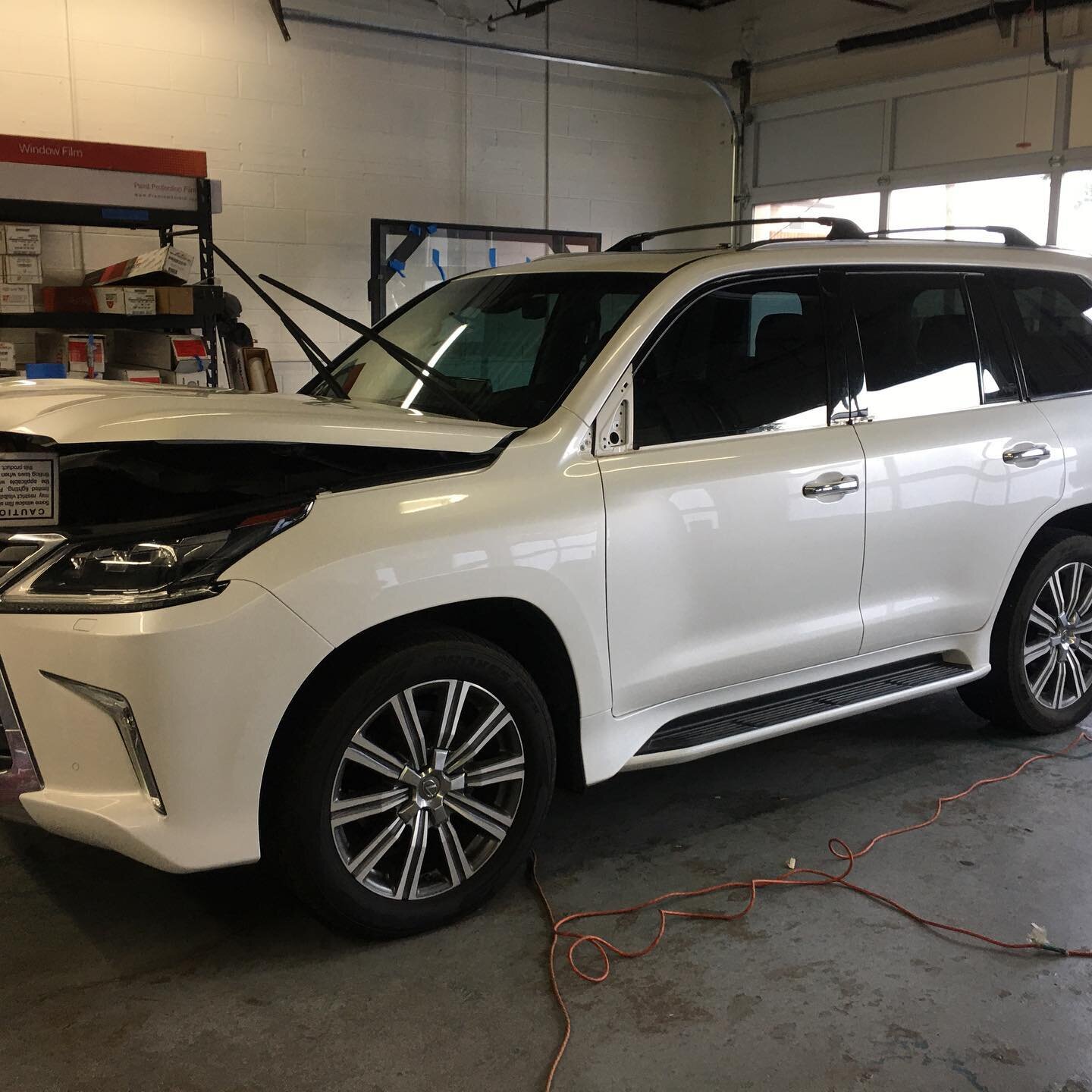 A few more full ceramic tint jobs from today and more progress on the lx570 full body ppf. Another 4runner for the exact same package as yesterday also. What do you think?