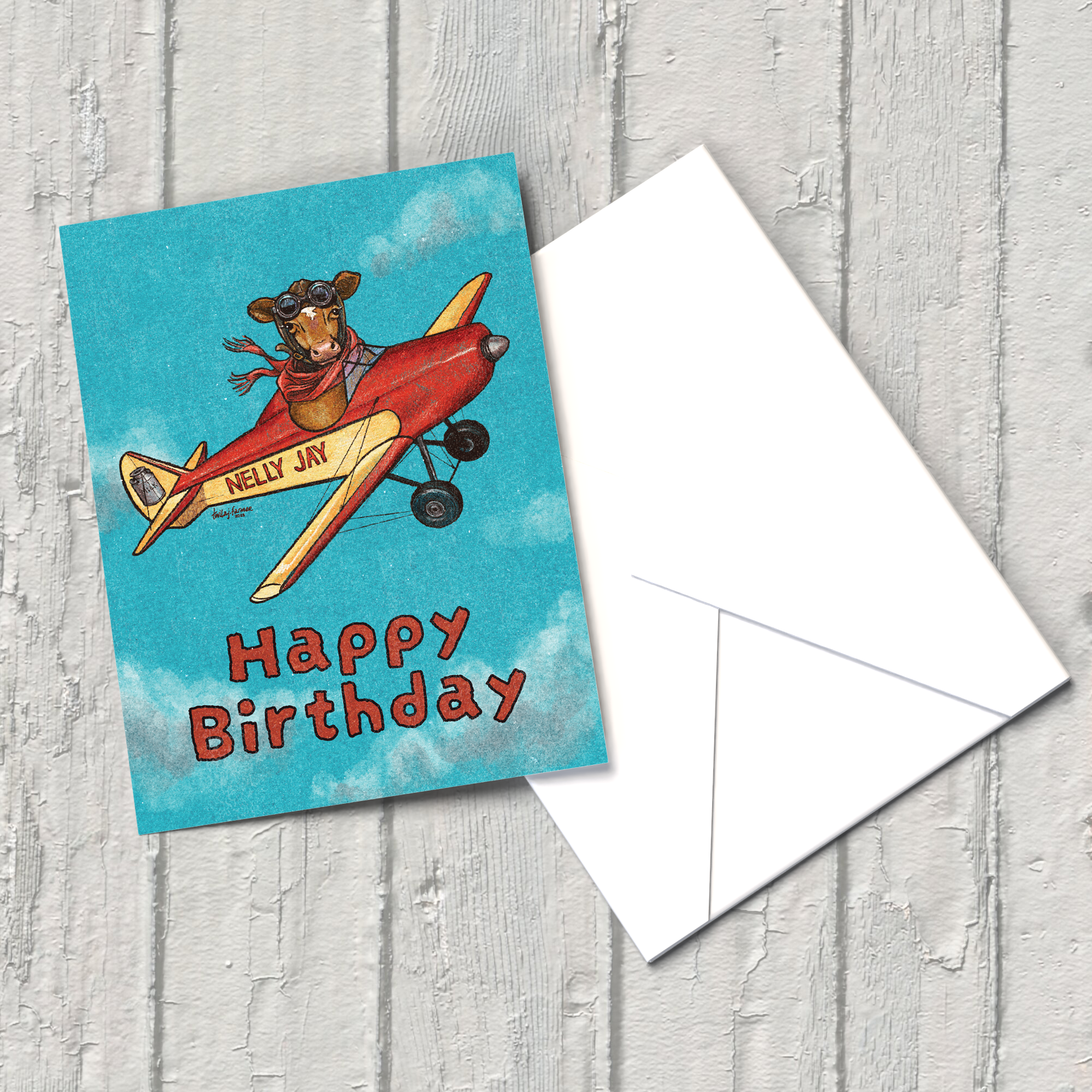 "Nelly Jay" Birthday Card