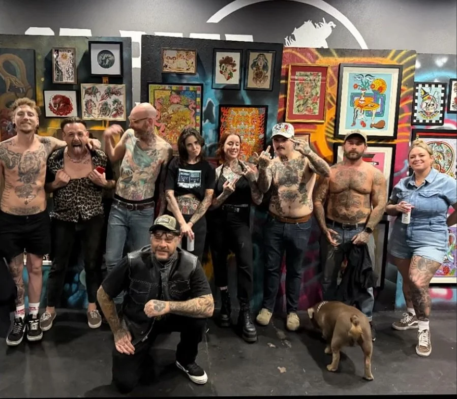 Still riding high on our art show last weekend at @stpetebrewingco with the crew at @electricgolddowntown we had a blast!! Thank you to everyone who came out!! If you missed it then mannnnnn you missed out! BUT hopefully it was the first of many! Big