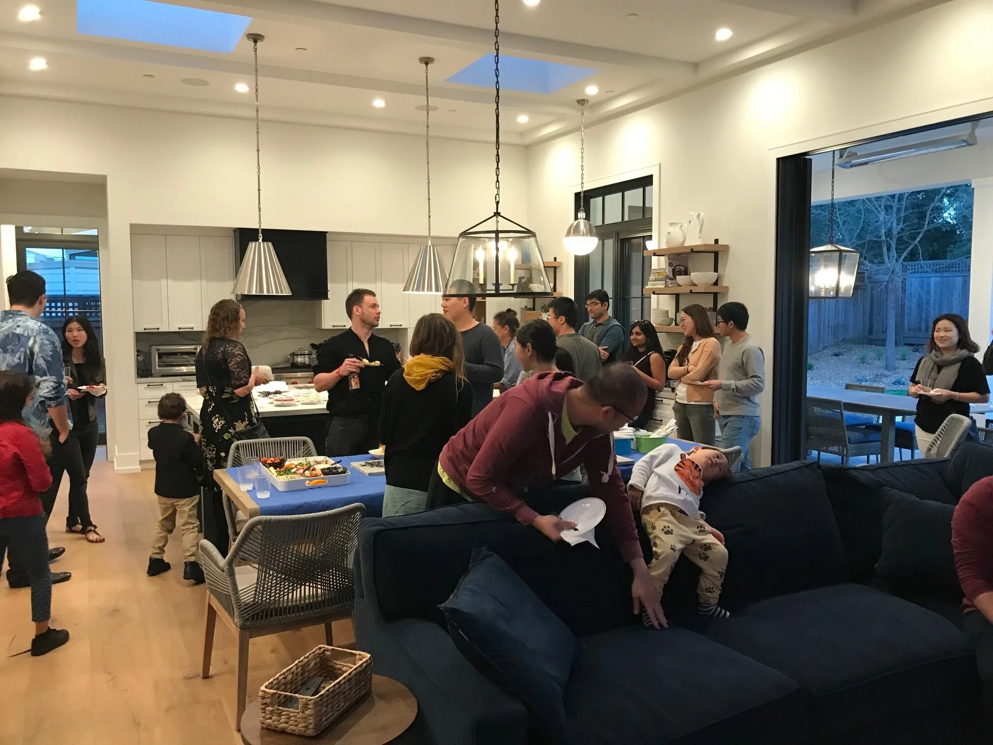 Lab party: pre-COVID