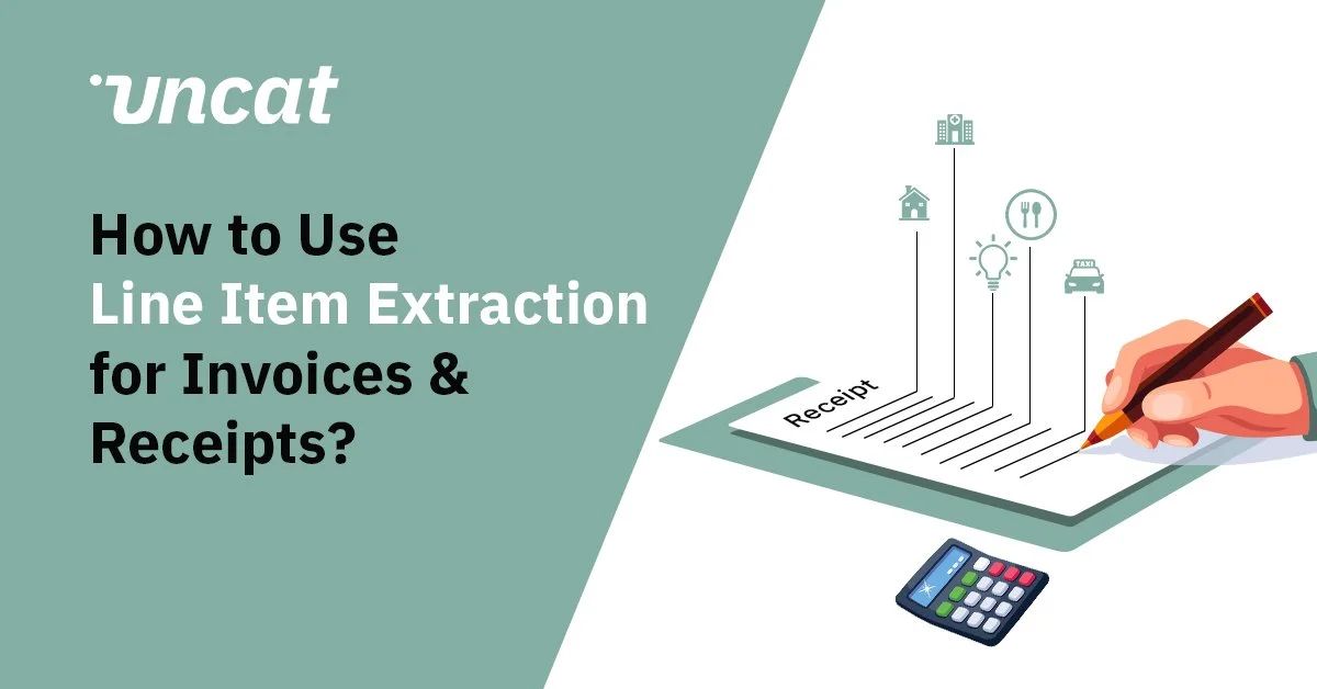 Invoice Using Extraction Mastering Line Item Extraction: Streamline Your Invoices and Receipts ...