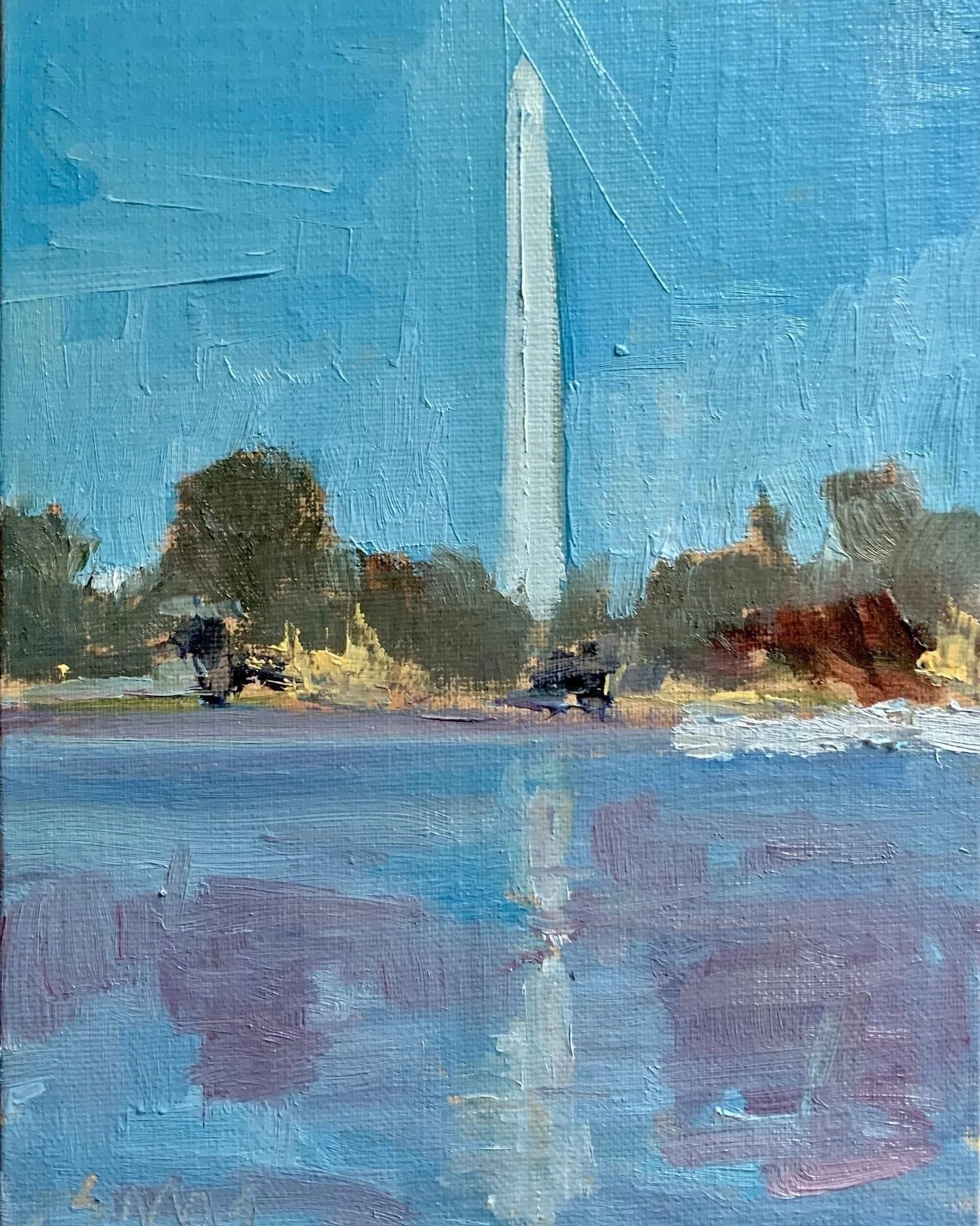 Washington Monument  (2022)

oil on linen panel en plein air
7 x 5 inches framed
