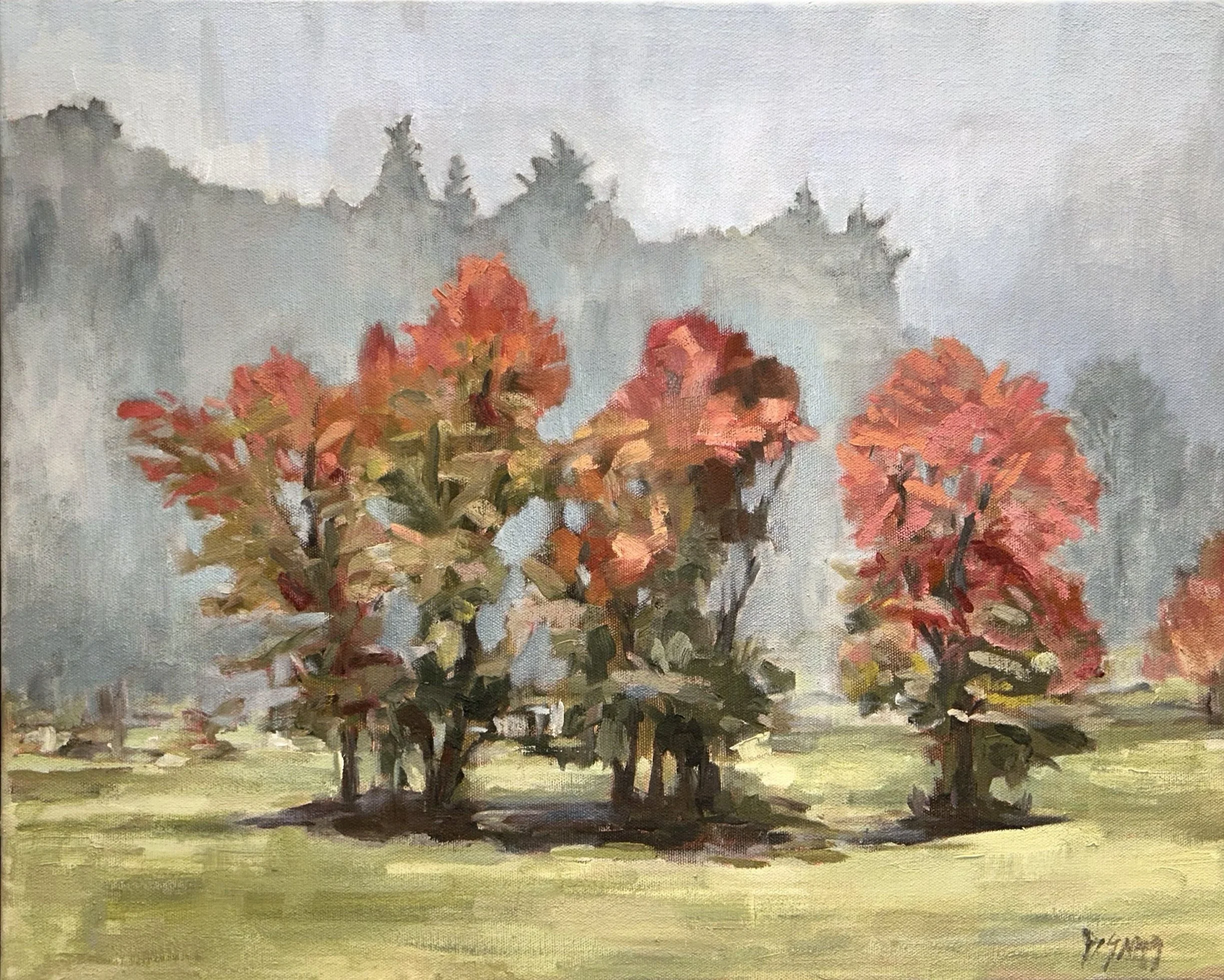 Three Holdouts (2024)

oil on canvas 
16 x 20 inches framed


