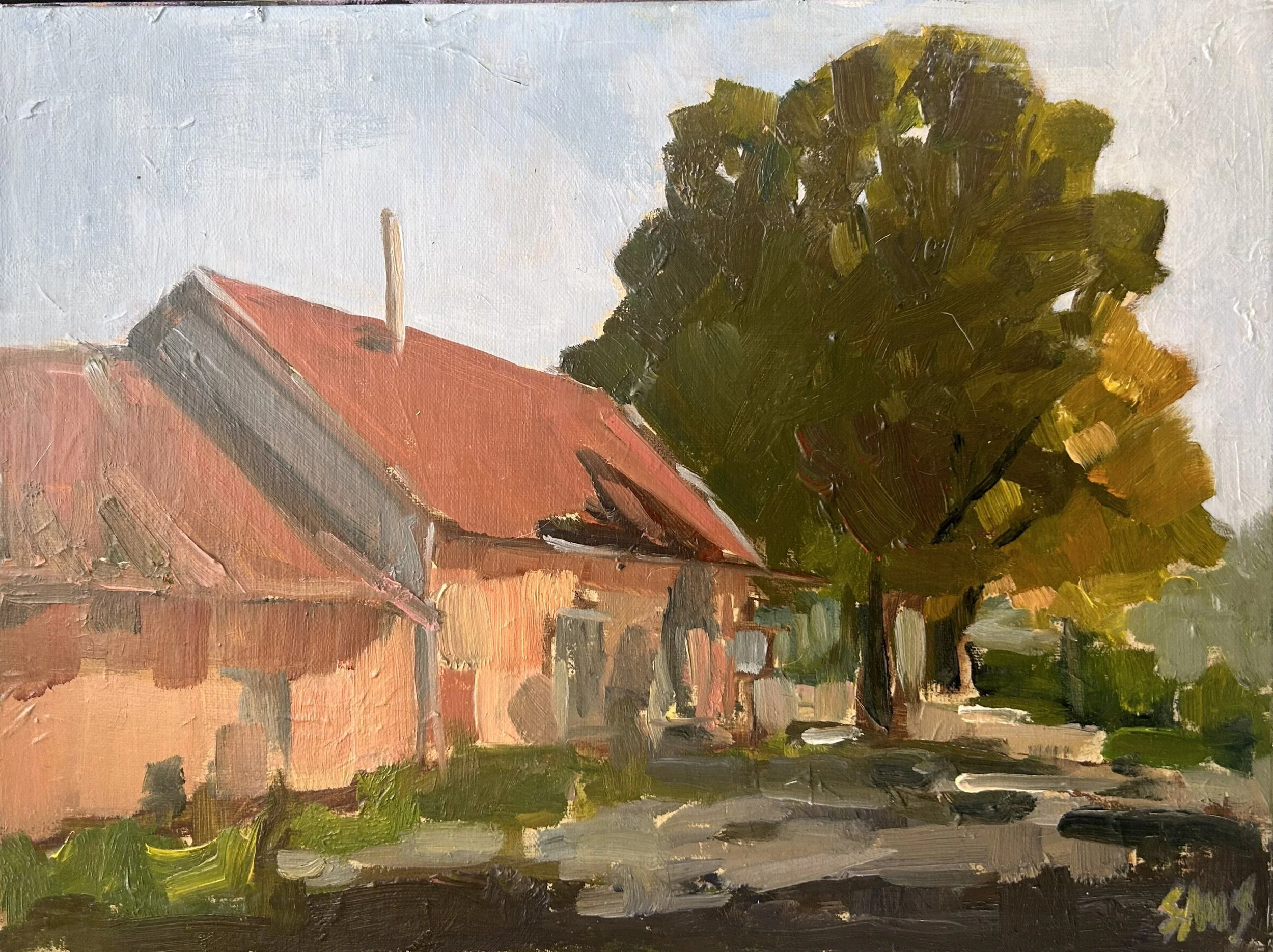 Outback Tabac (2022)

oil on linen panel en plein air 
9 x 12 inches framed

